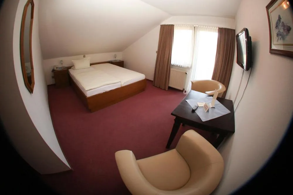 Bed in Hotel Auf dem Kamp