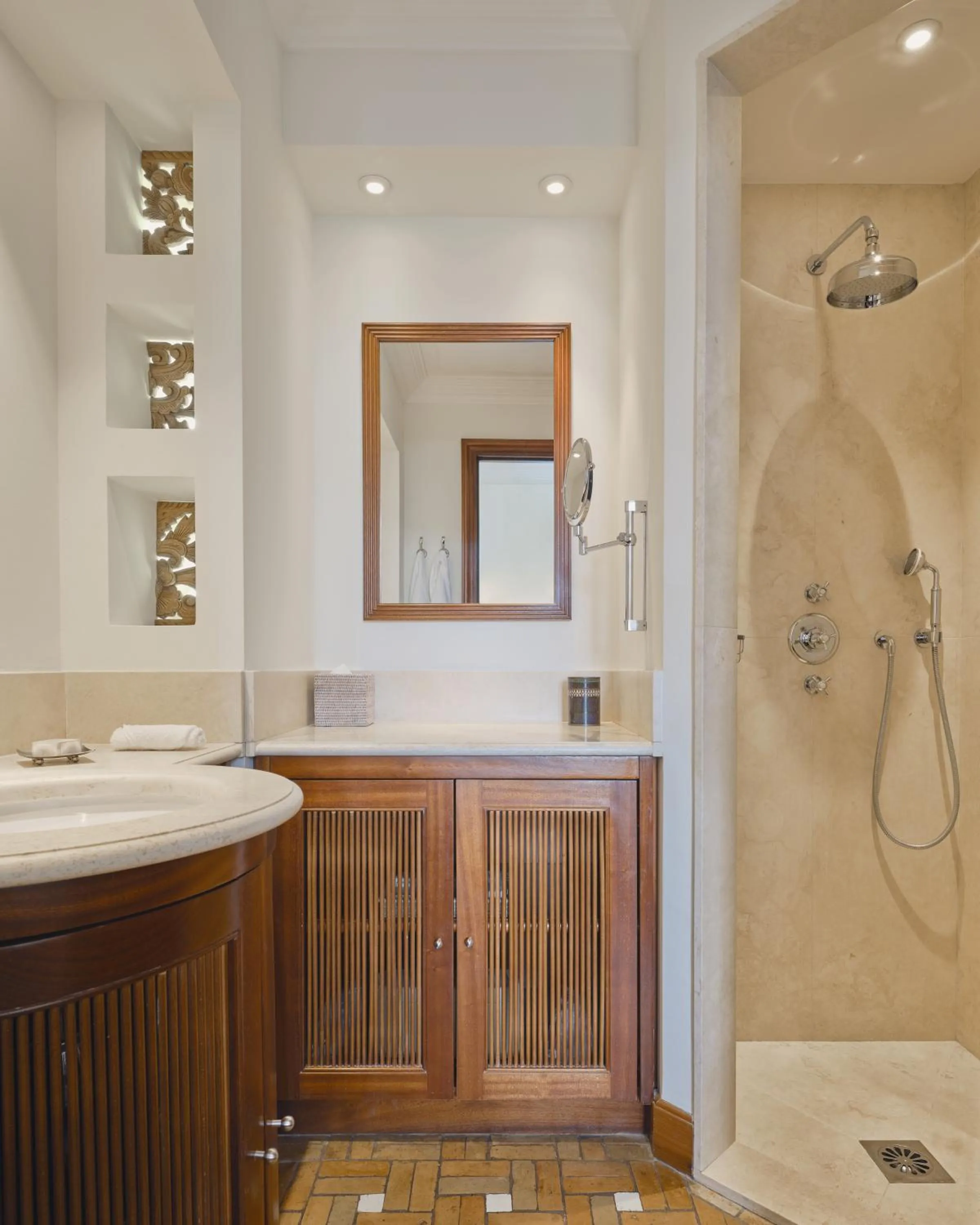 Bathroom in Airelles Pan Dei Palais