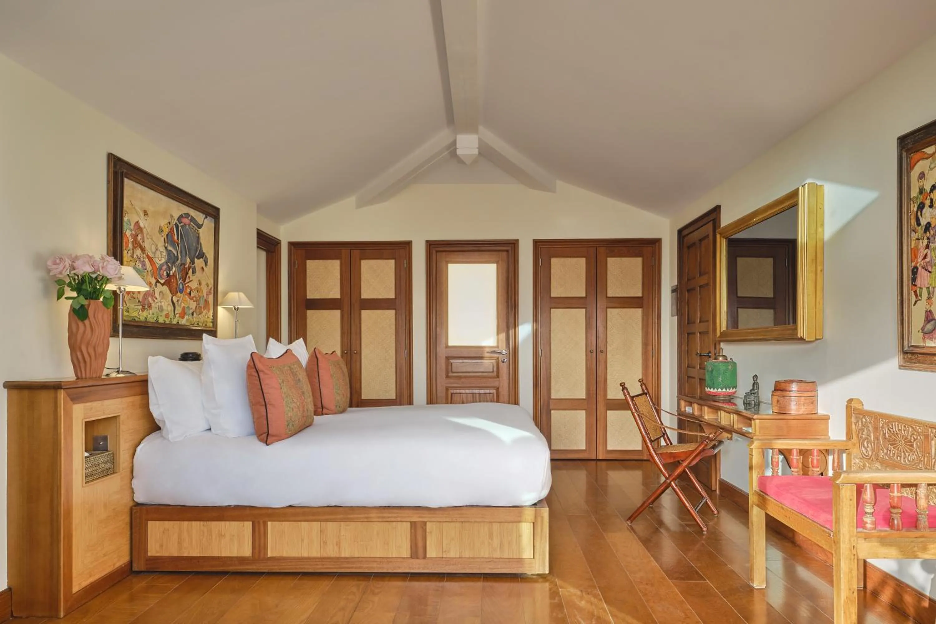 Bedroom, Bed in Airelles Pan Dei Palais