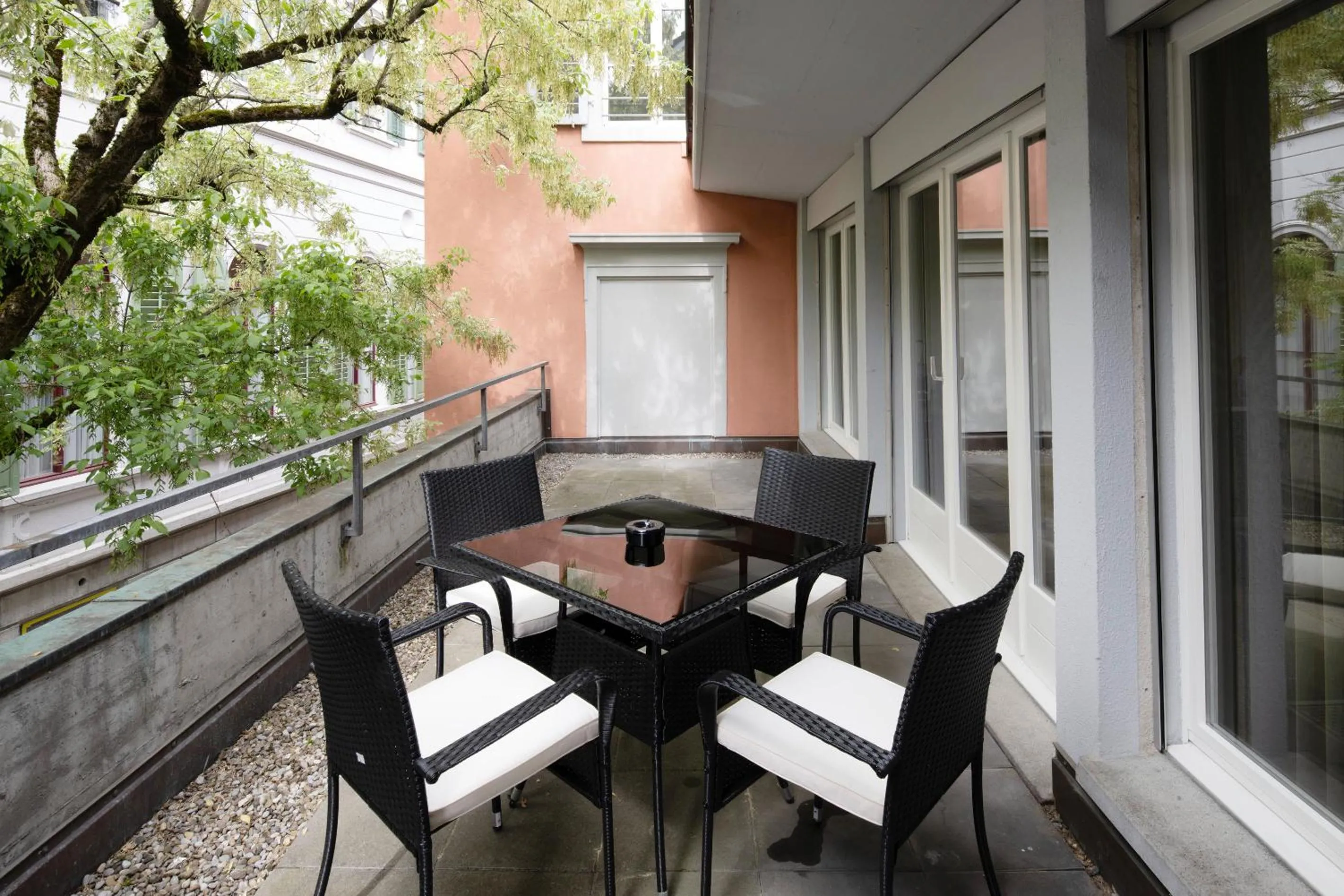 Balcony/Terrace in Limmathof Baden - Historisches Haus & Spa