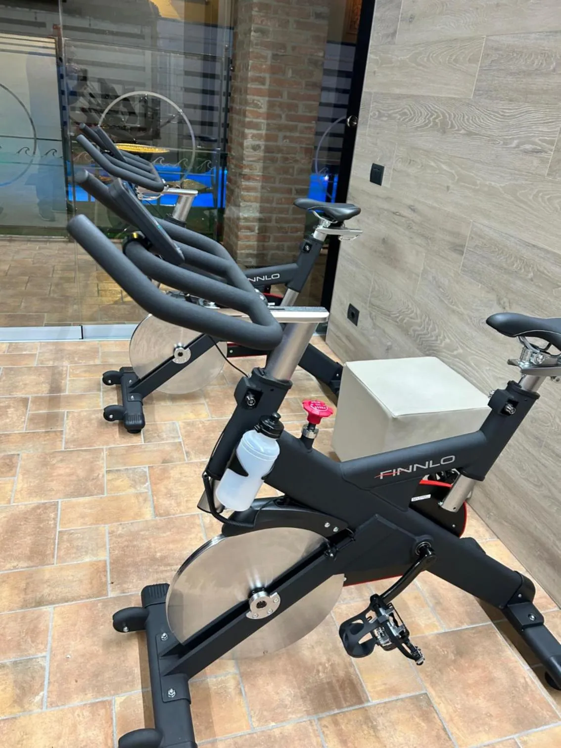 Fitness centre/facilities in Luna Residence Hotel