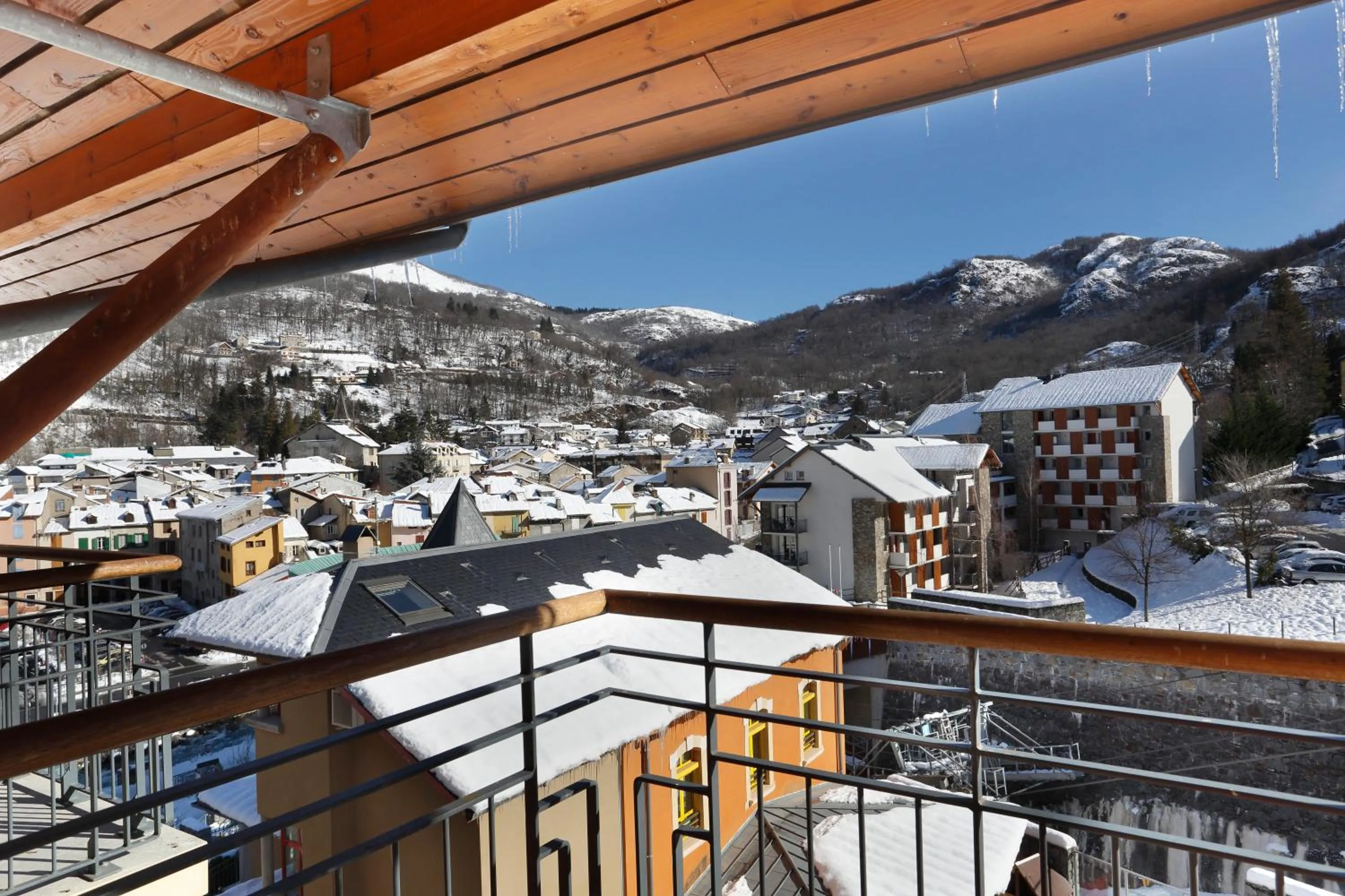 Balcony/Terrace in Résidence Goélia Les Grands Ax