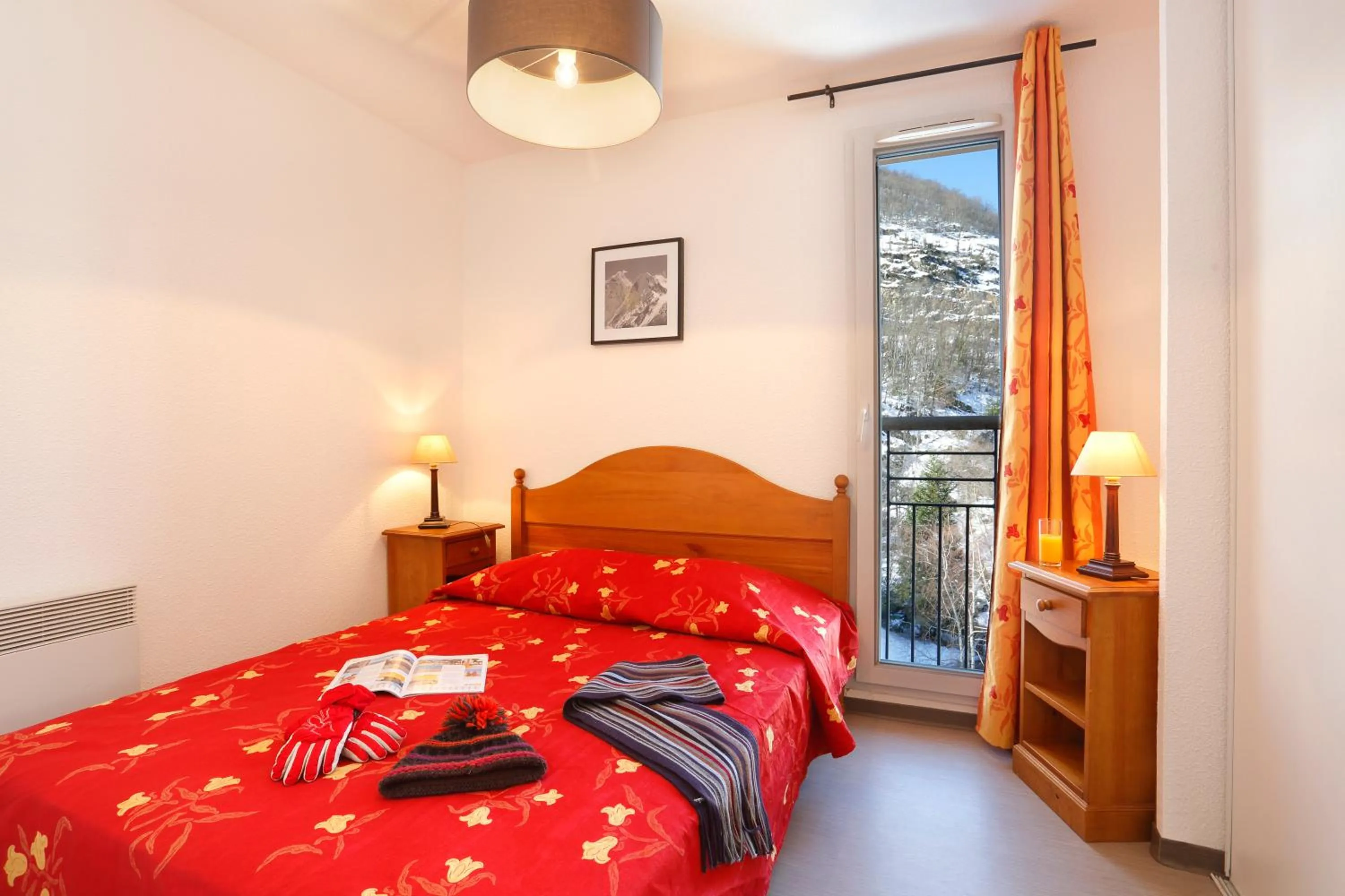 Bedroom in Résidence Goélia Les Grands Ax