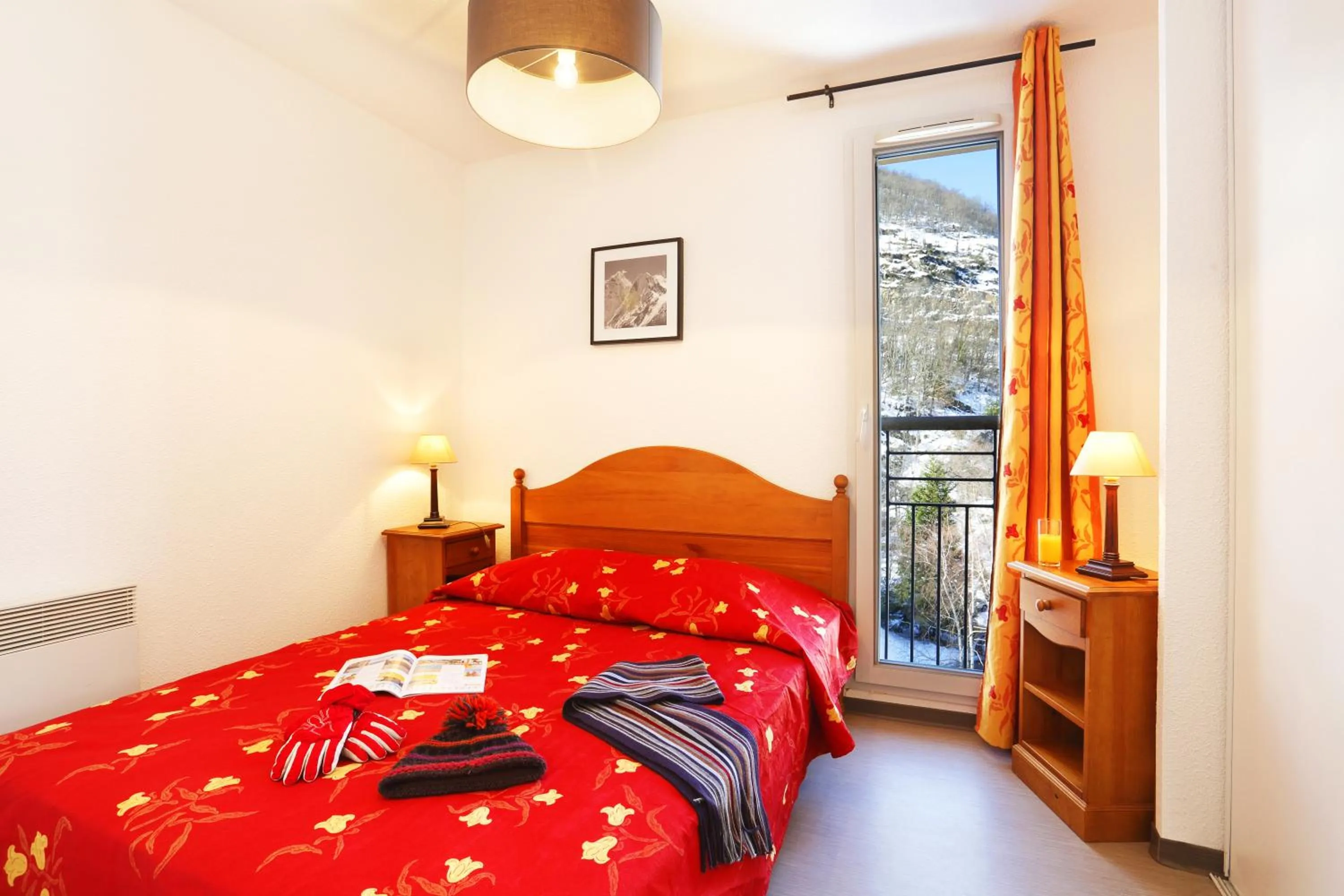 Bedroom in Résidence Goélia Les Grands Ax