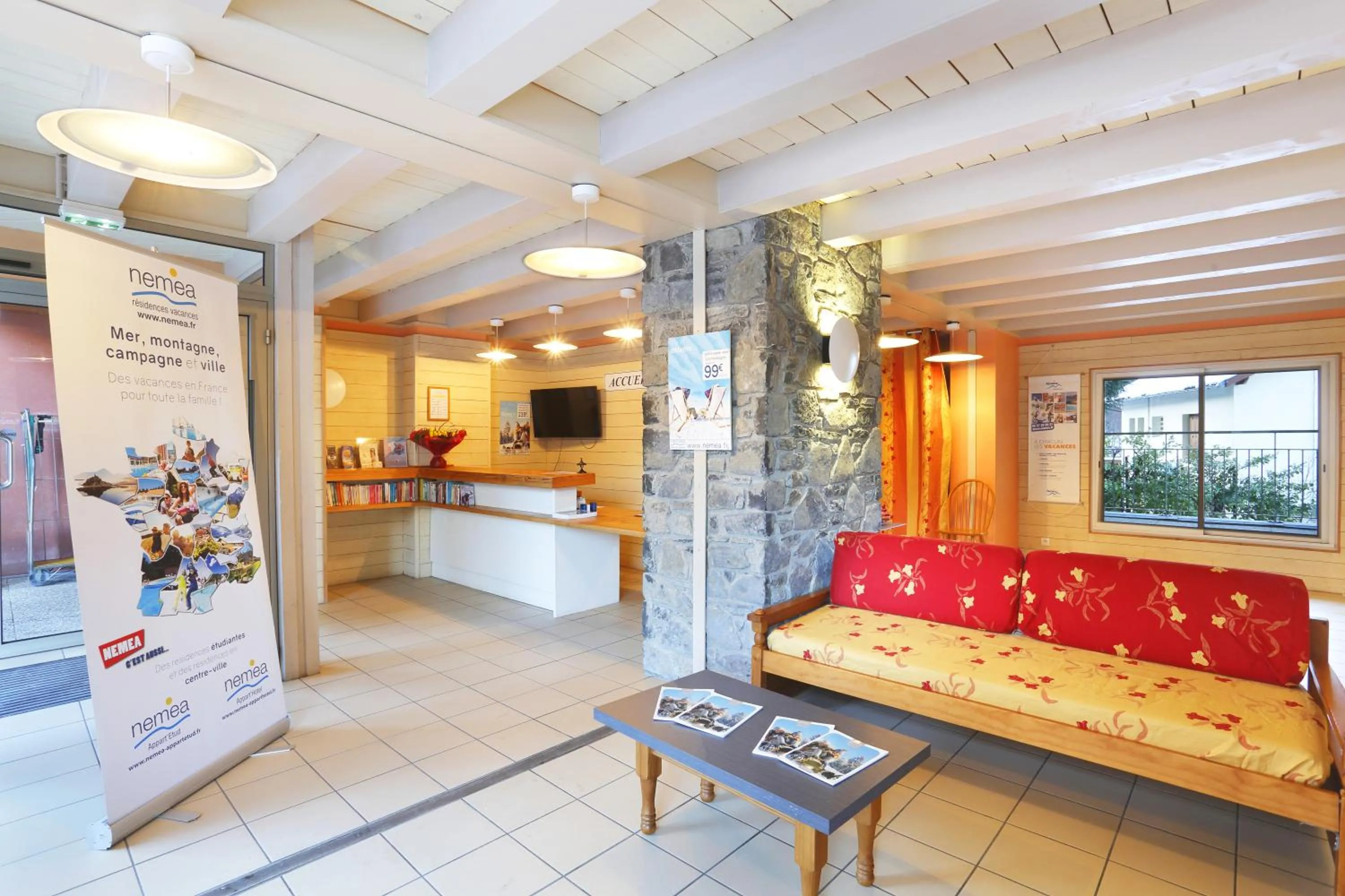 Lobby or reception in Résidence Goélia Les Grands Ax