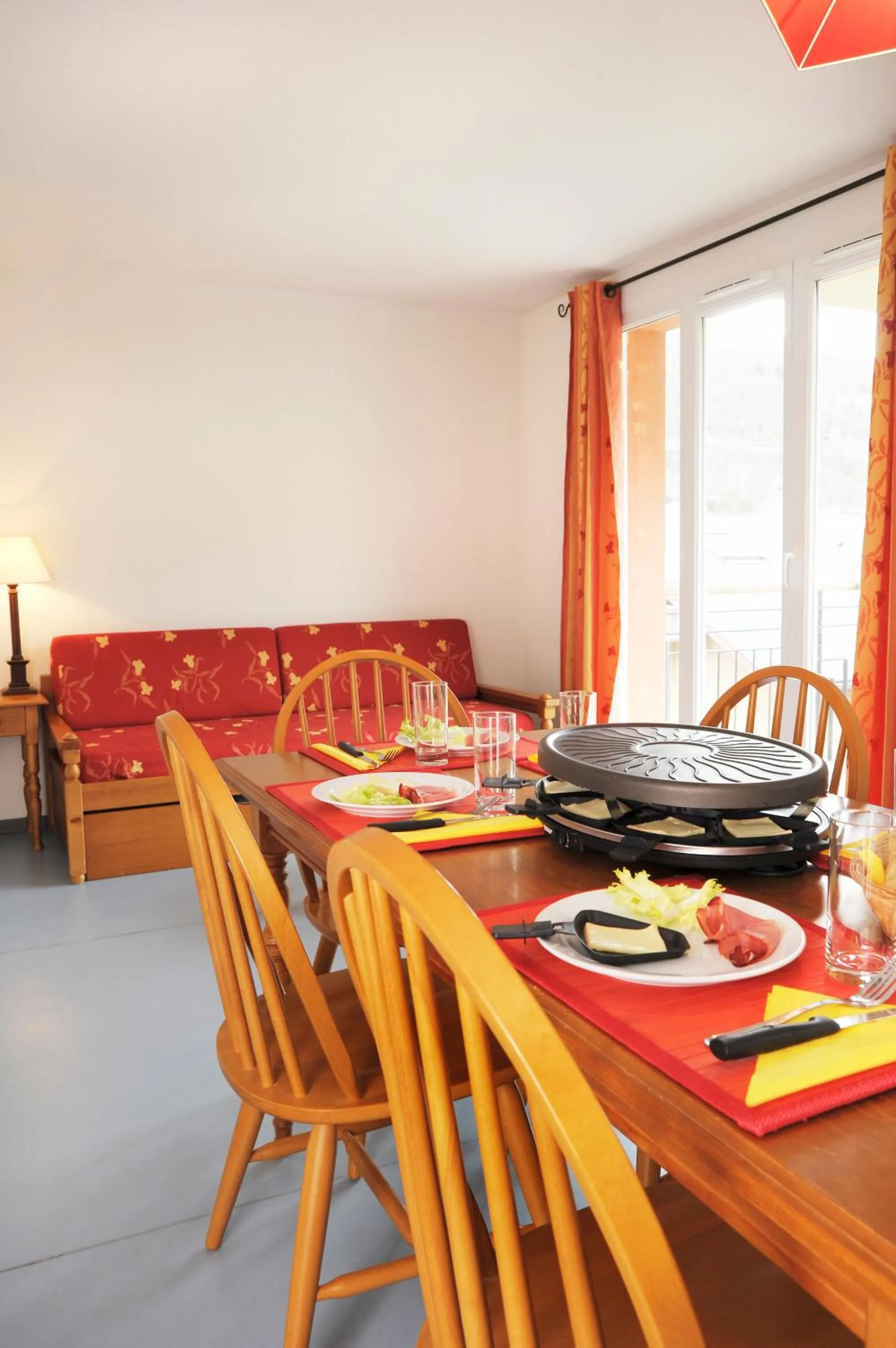 Living room in Résidence Goélia Les Grands Ax