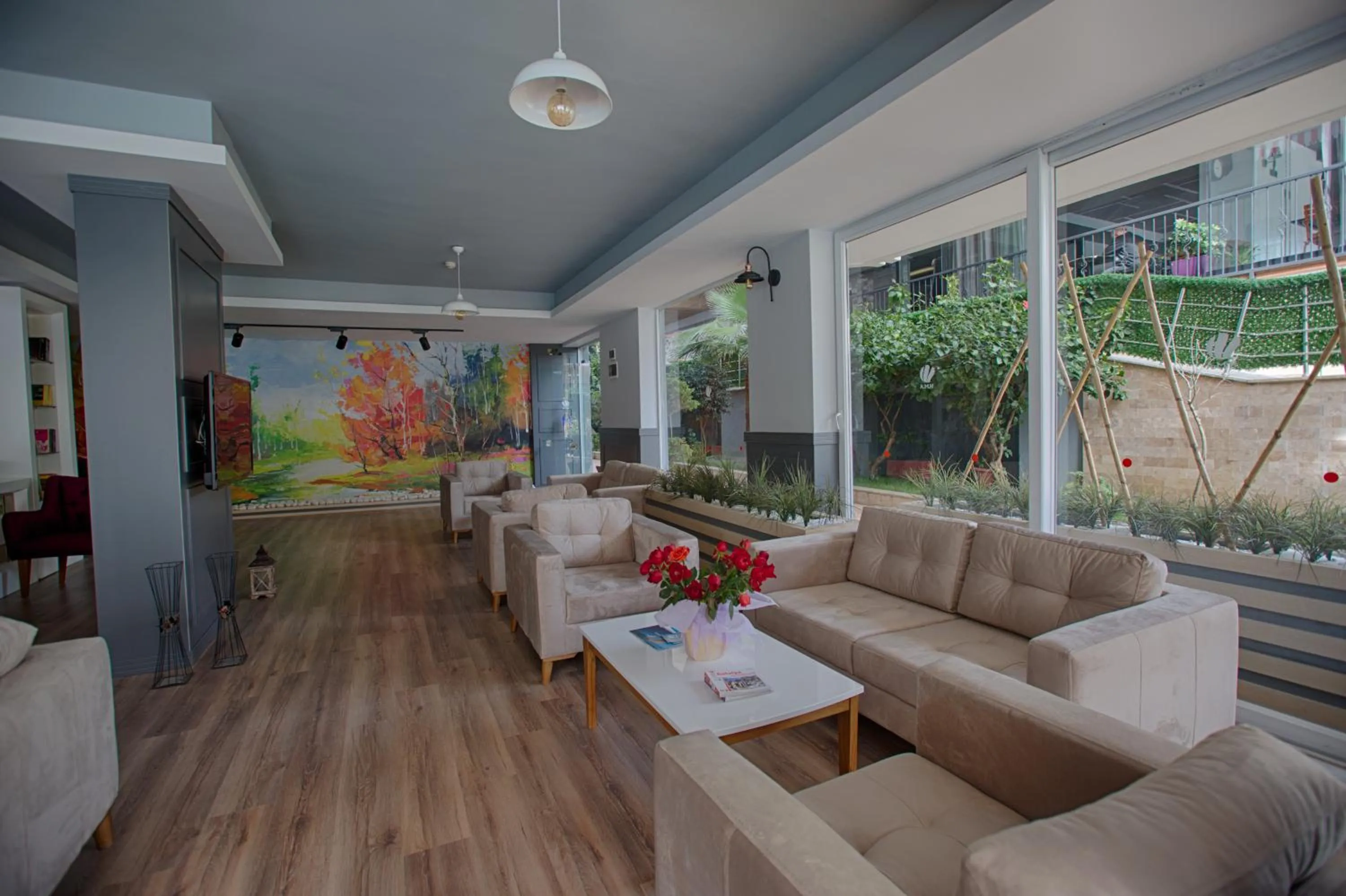 Lobby or reception in HMA Hotel & Suites