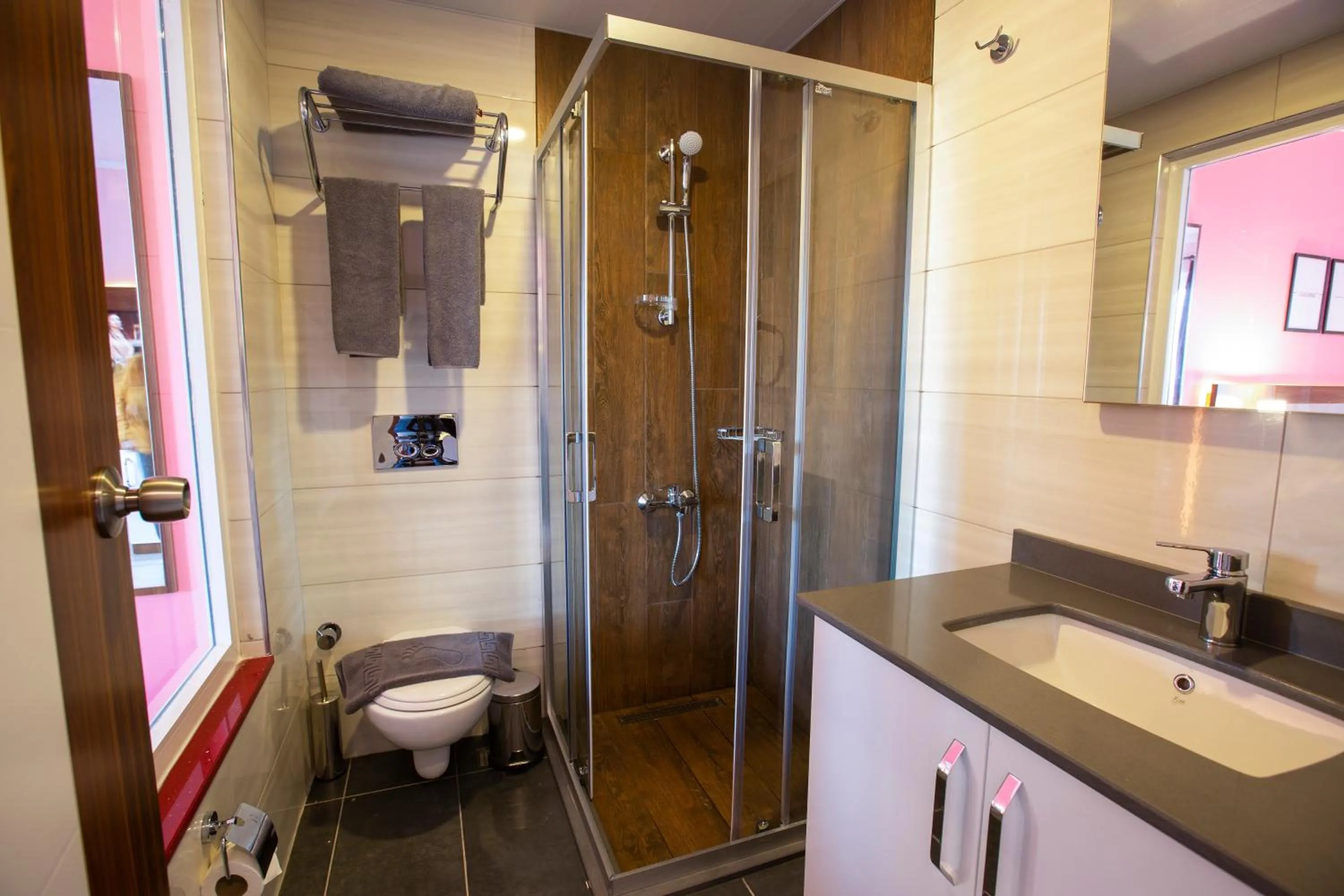 Bathroom in HMA Hotel & Suites