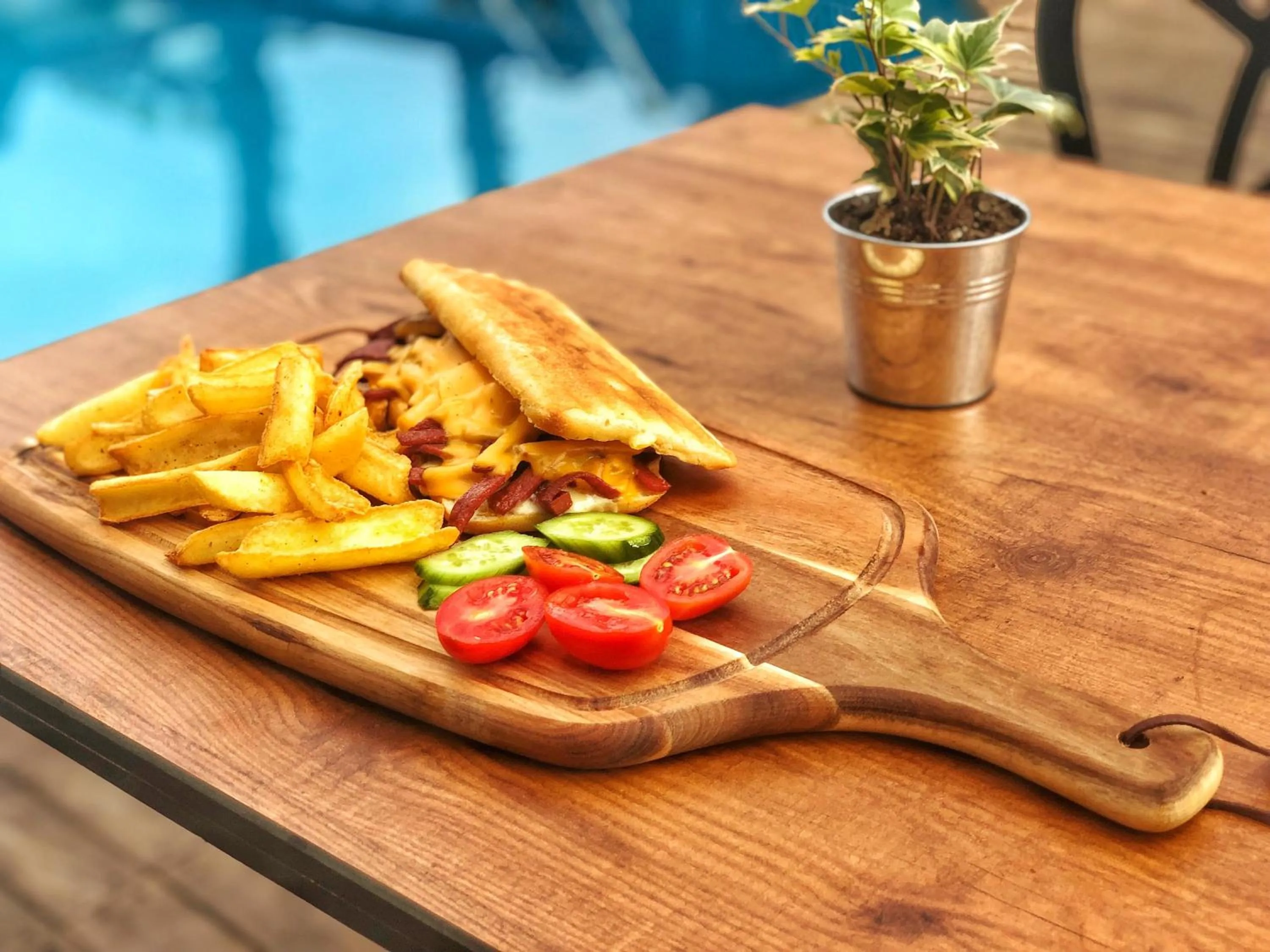 Food close-up in HMA Hotel & Suites