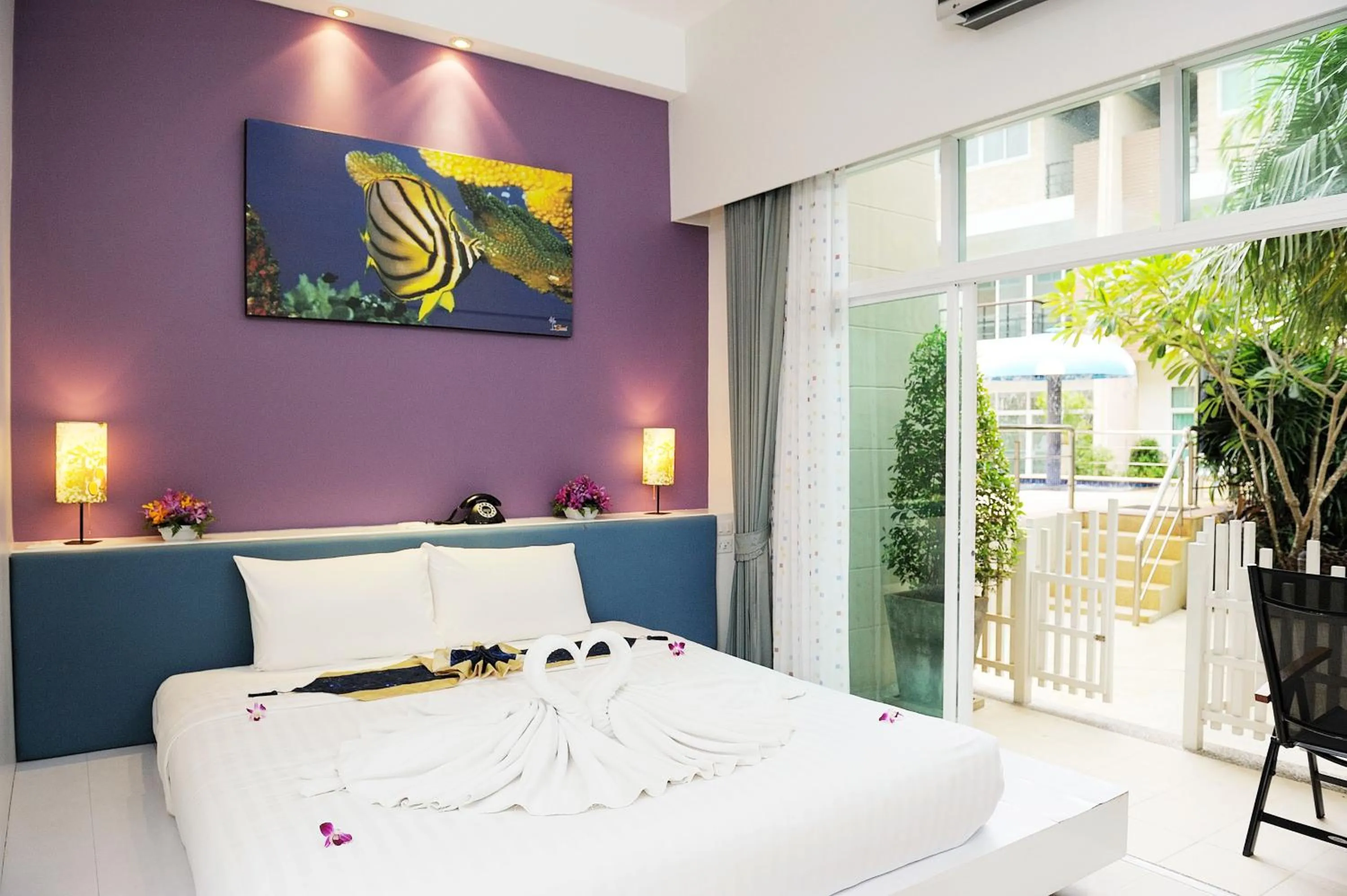 Bed in The Beach Boutique House