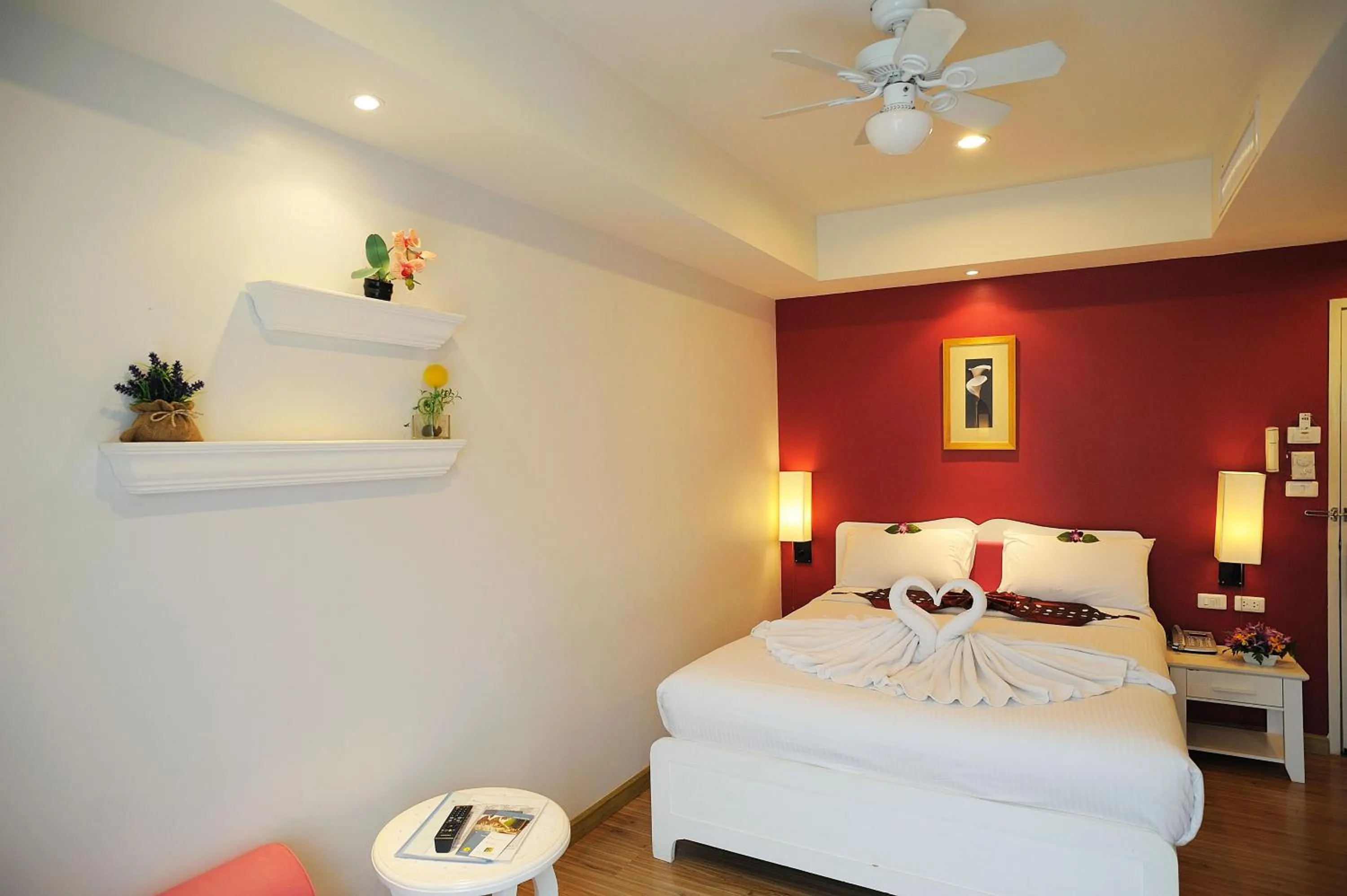 Bedroom, Bed in The Beach Boutique House