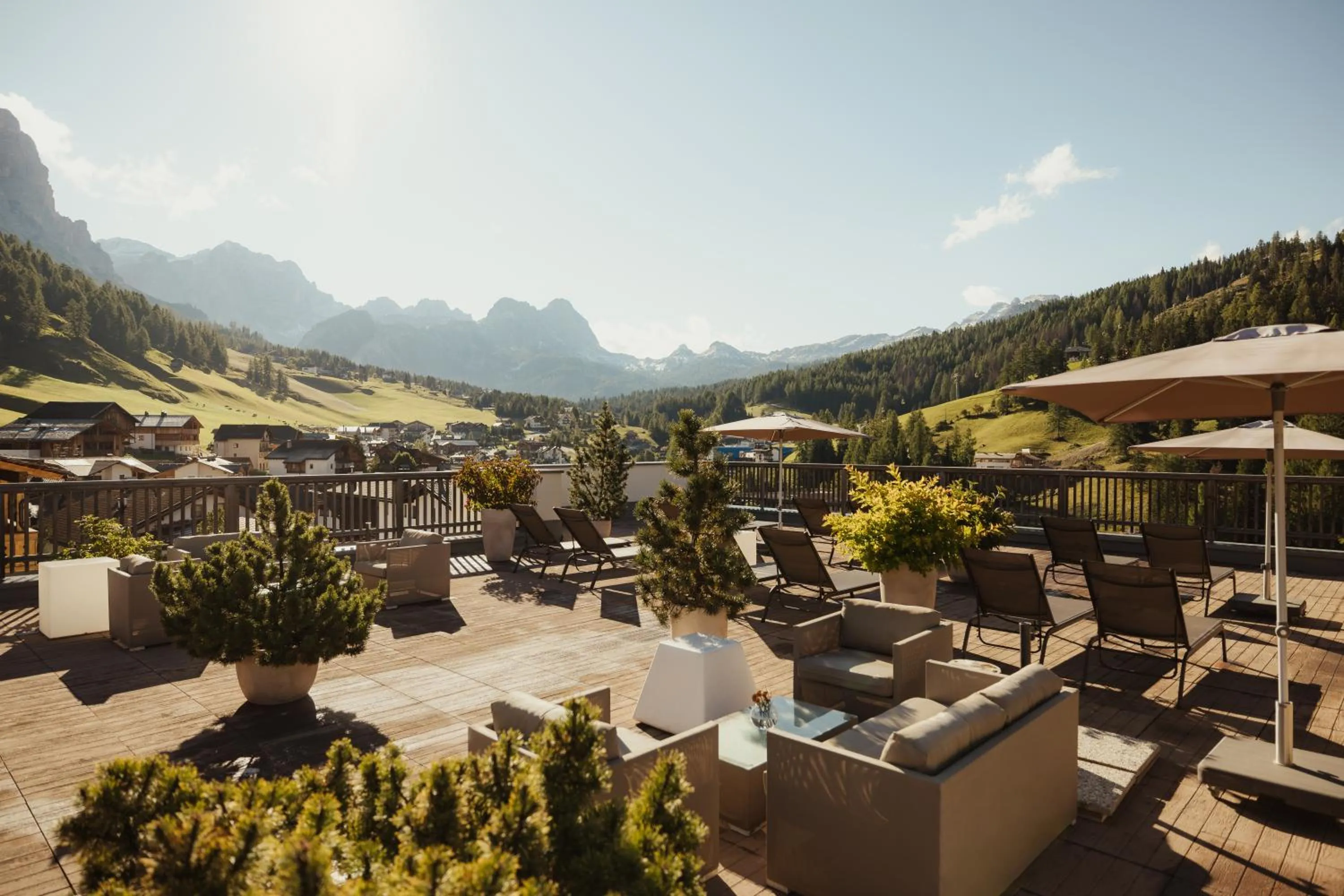 Solarium in Hotel Diamant