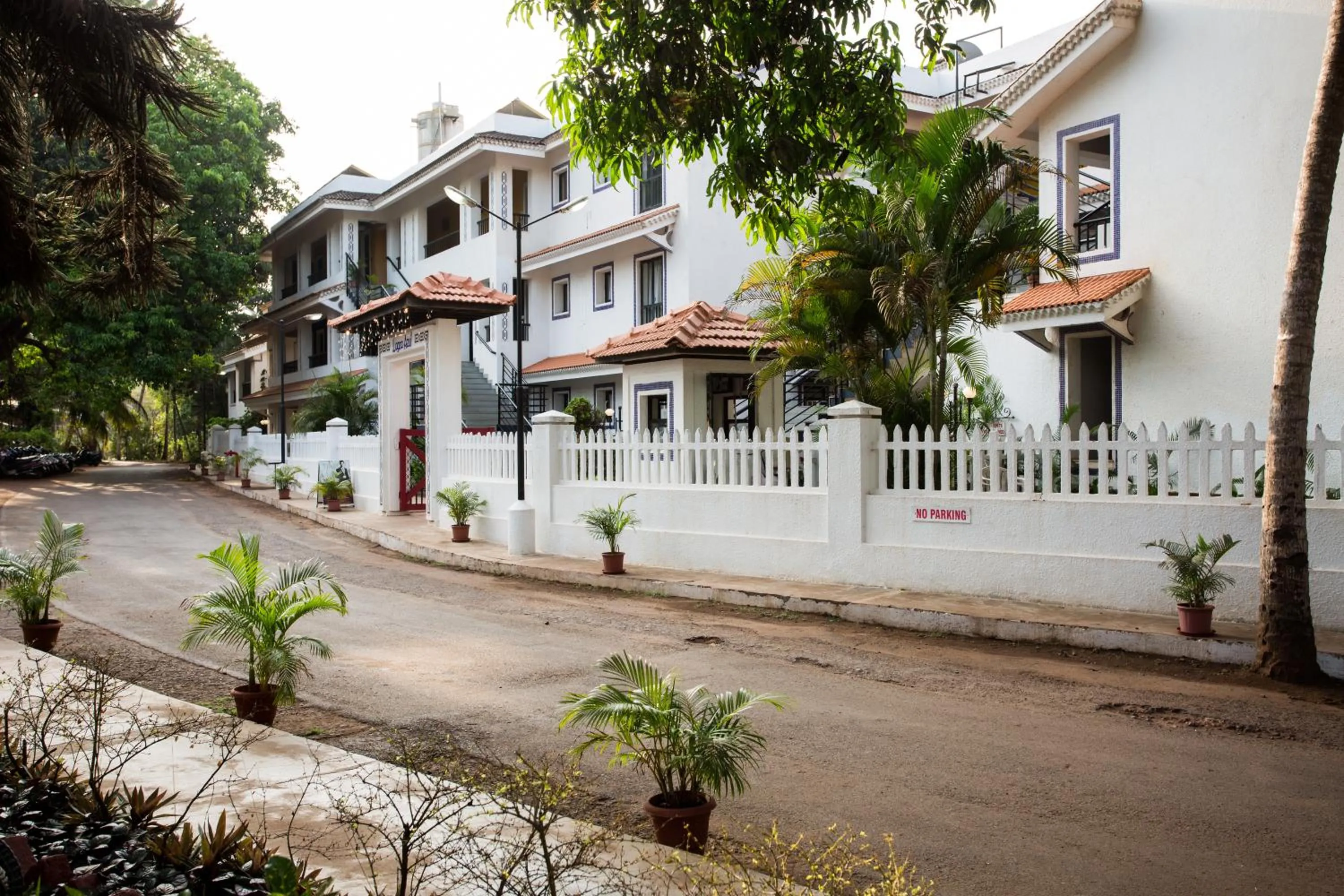 Facade/entrance in Resort Lagoa Azul