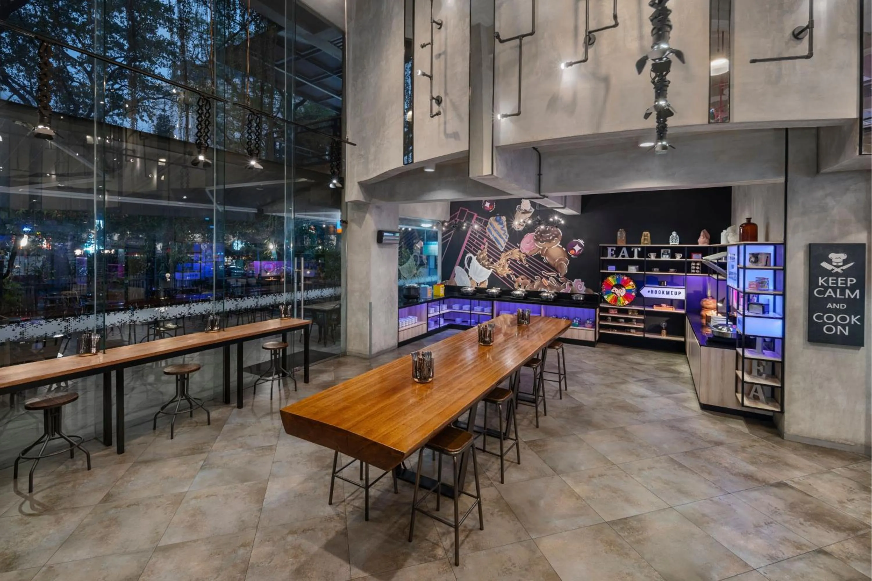 Breakfast in MOXY Bandung