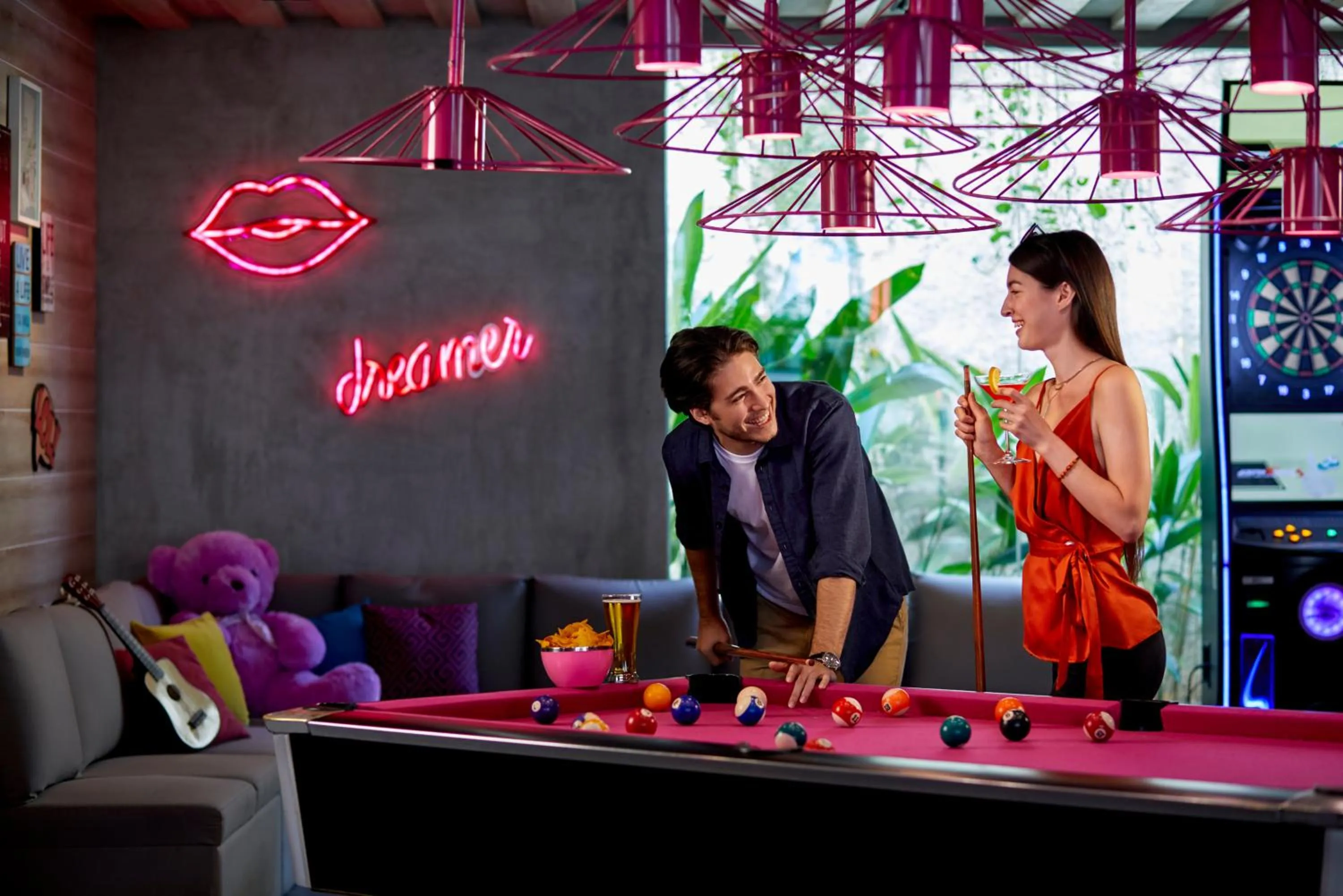 Billiard in MOXY Bandung