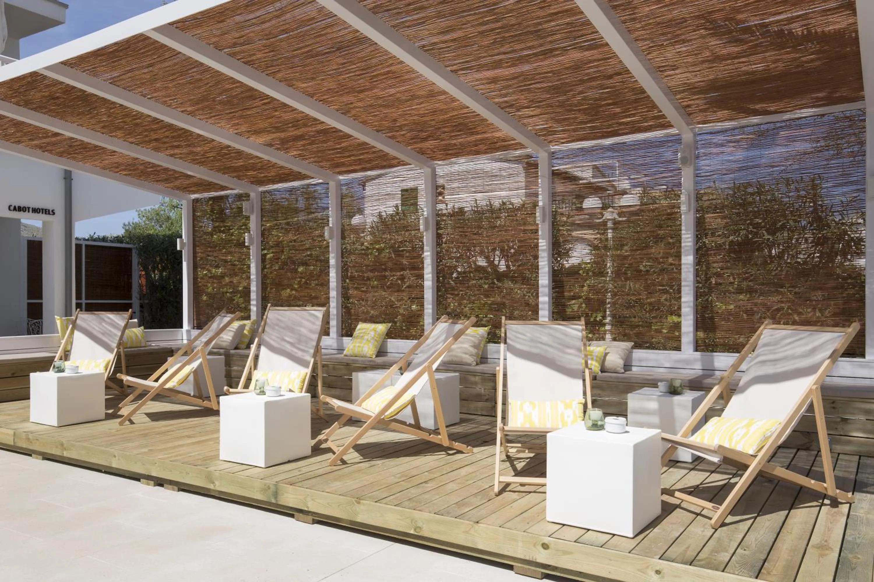 Balcony/Terrace in Cabot Romantic- Adults Only