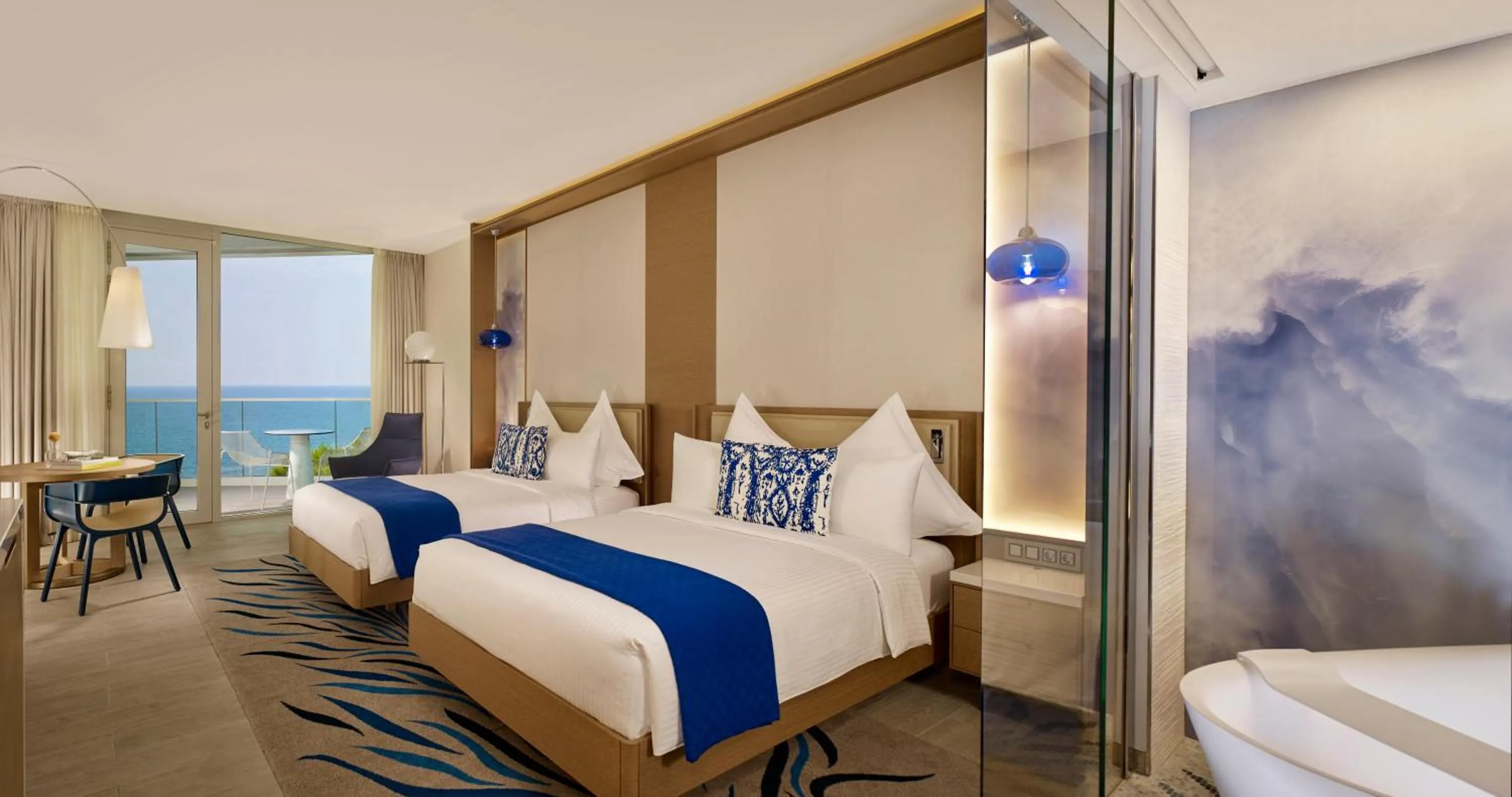 Bed in Paragraph Resort & Spa Shekvetili, Autograph Collection