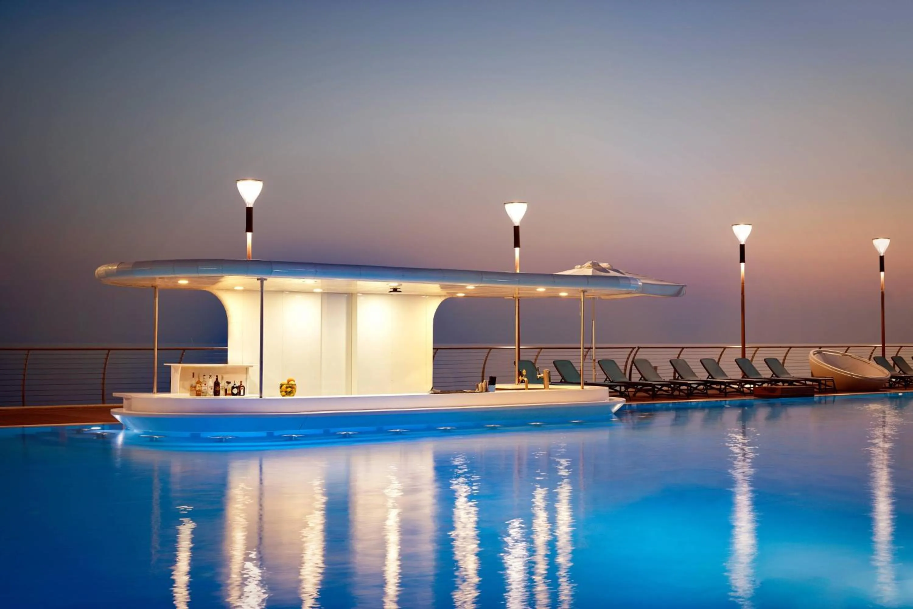 Swimming pool in Paragraph Resort & Spa Shekvetili, Autograph Collection