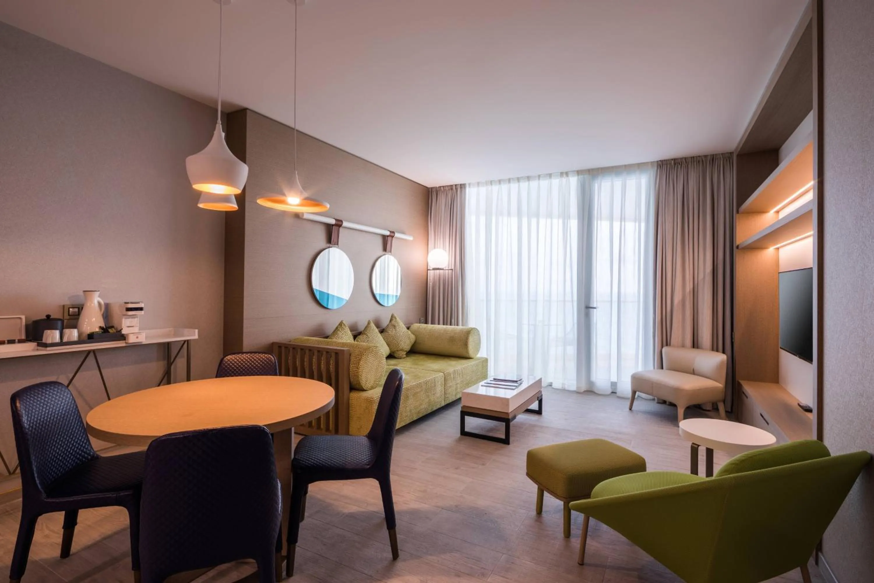 Living room in Paragraph Resort & Spa Shekvetili, Autograph Collection