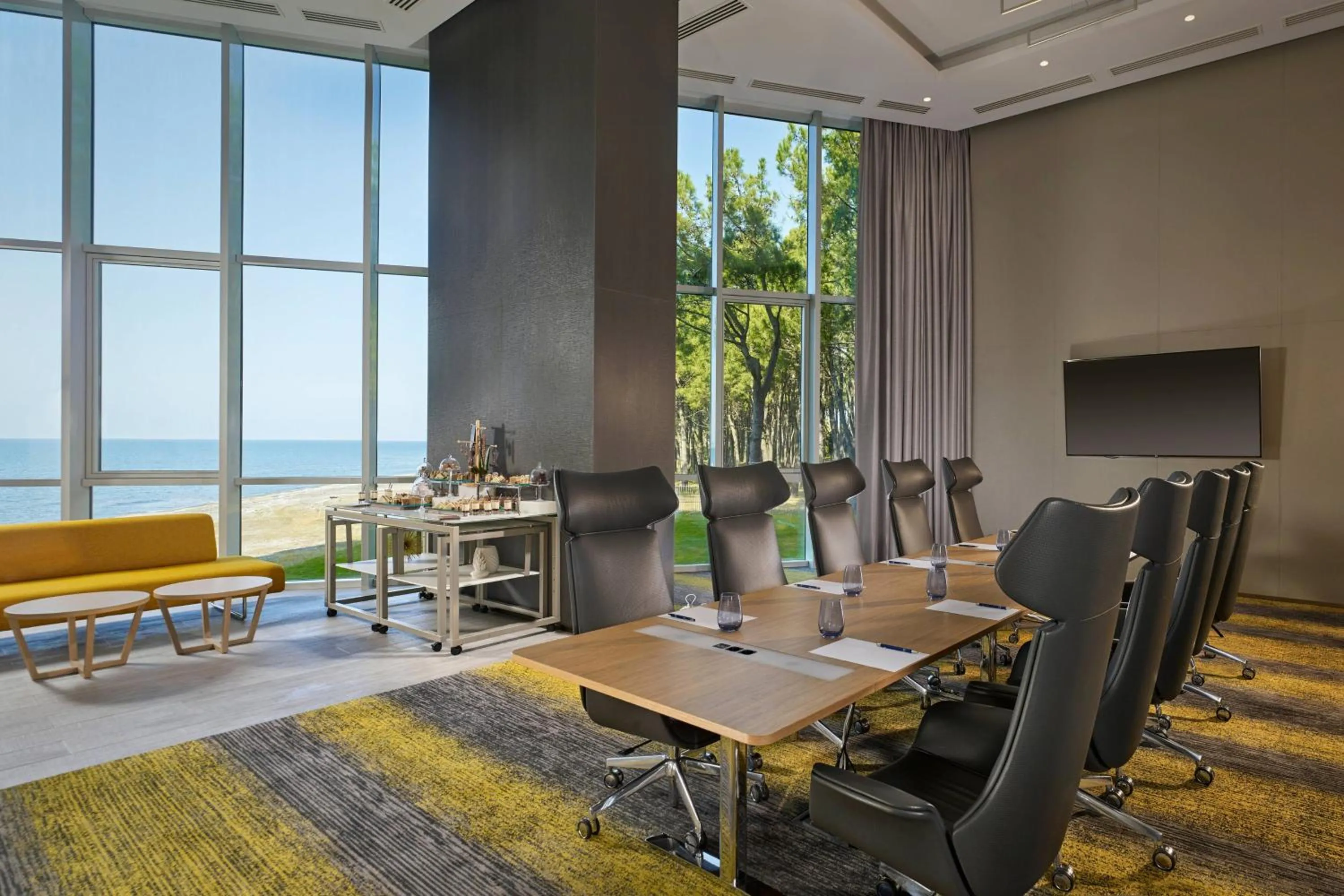 Meeting/conference room in Paragraph Resort & Spa Shekvetili, Autograph Collection