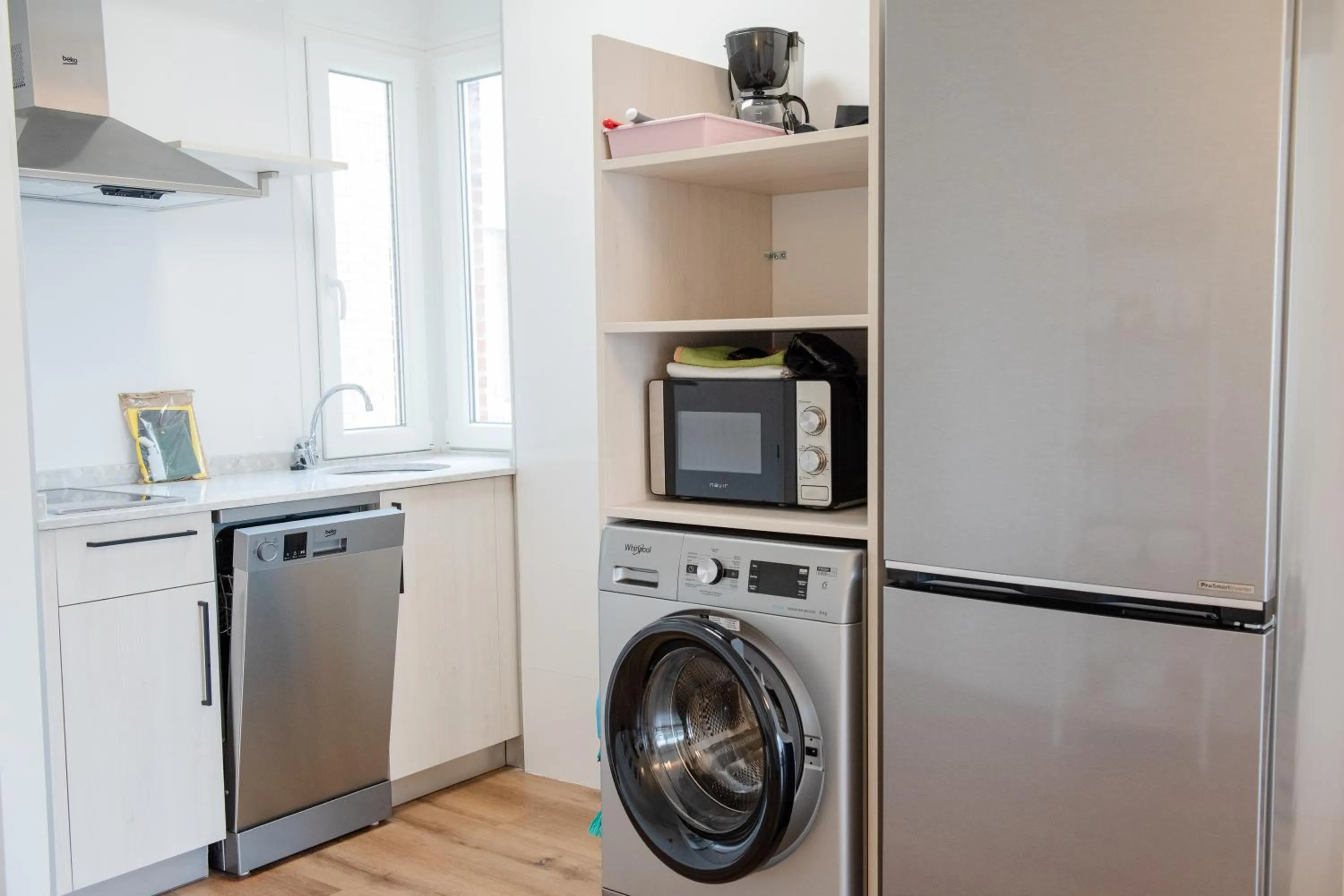 Kitchen or kitchenette in Apartamentos Suaces