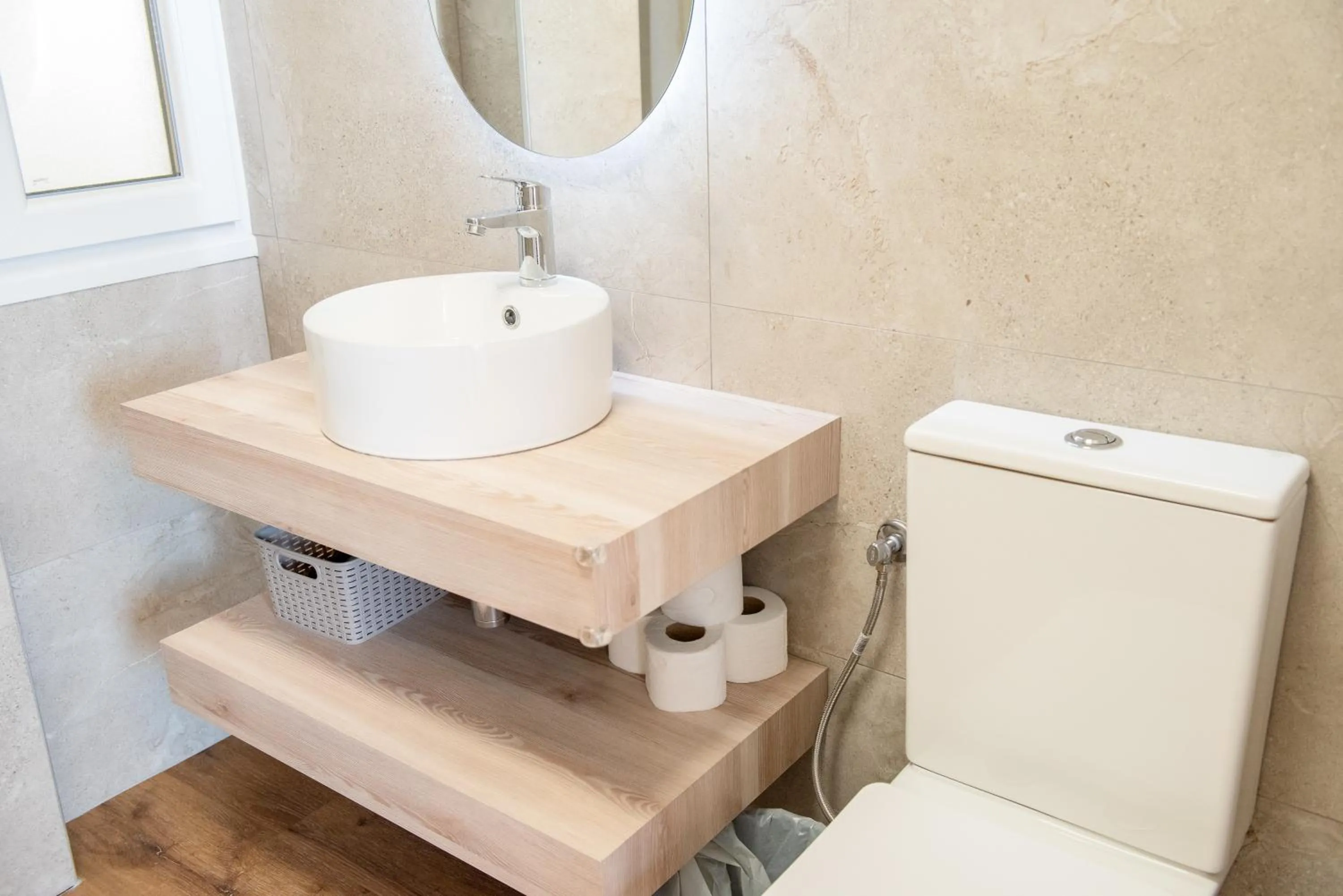 Bathroom in Apartamentos Suaces