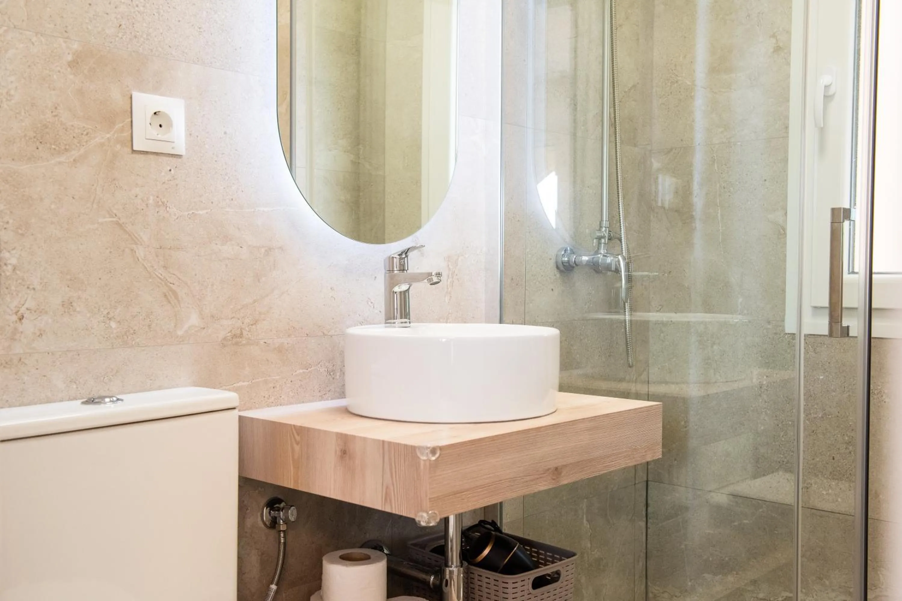 Bathroom in Apartamentos Suaces