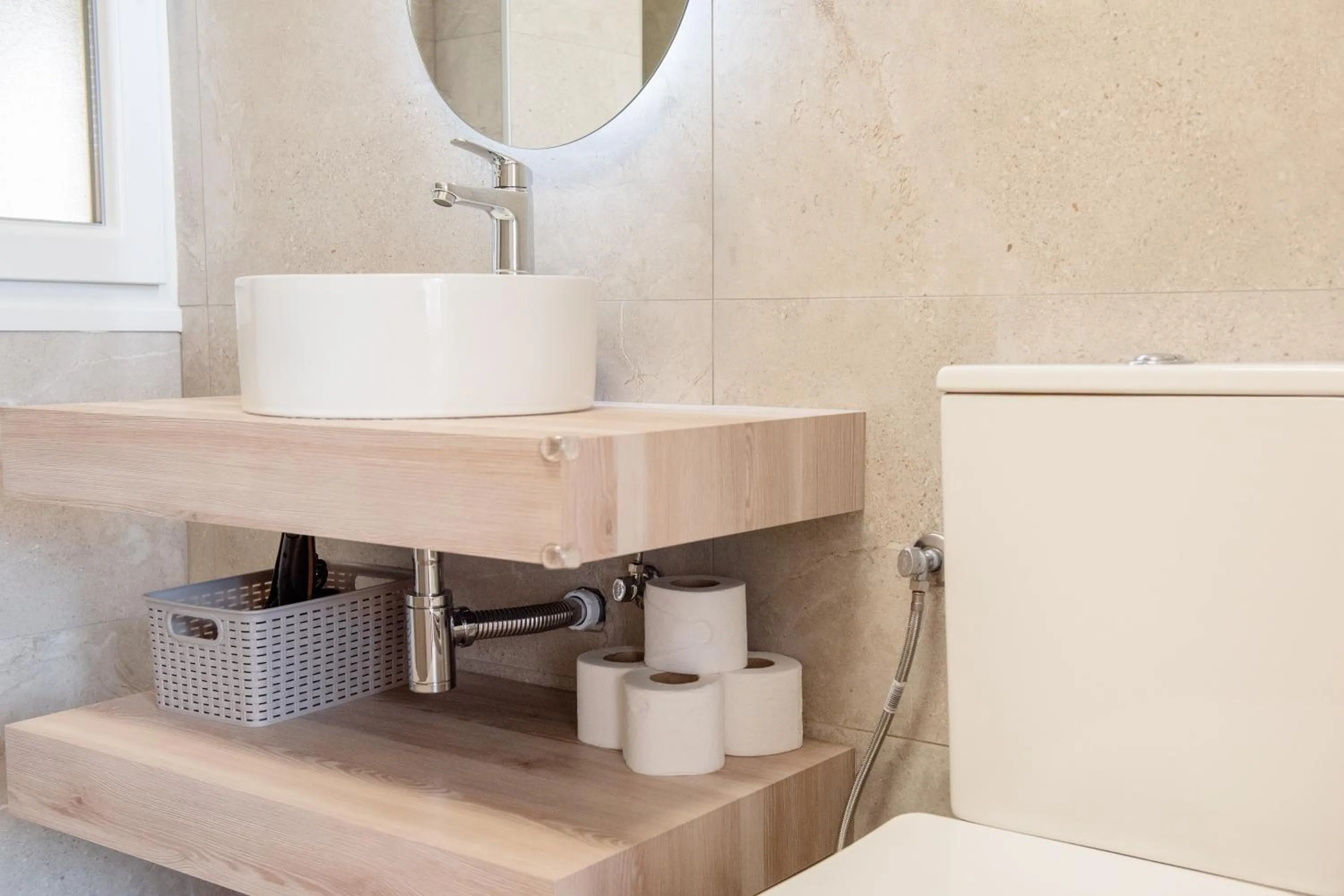 Bathroom in Apartamentos Suaces