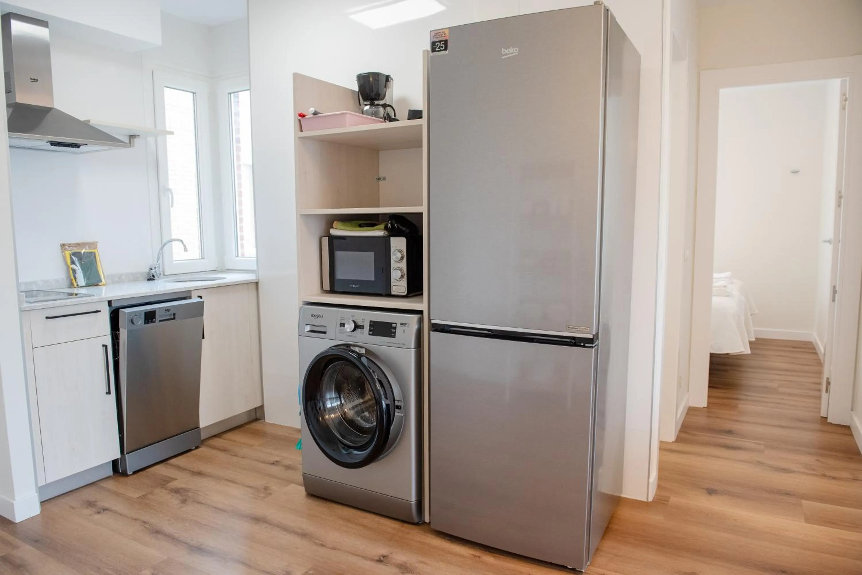 Kitchen or kitchenette in Apartamentos Suaces