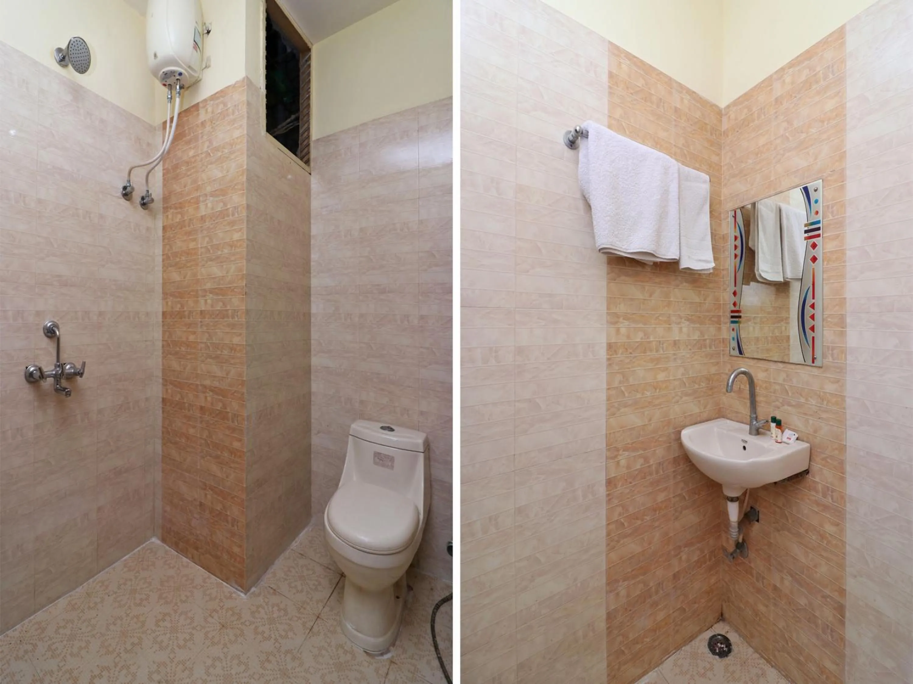 Toilet in Hotel Ranthambore Haveli