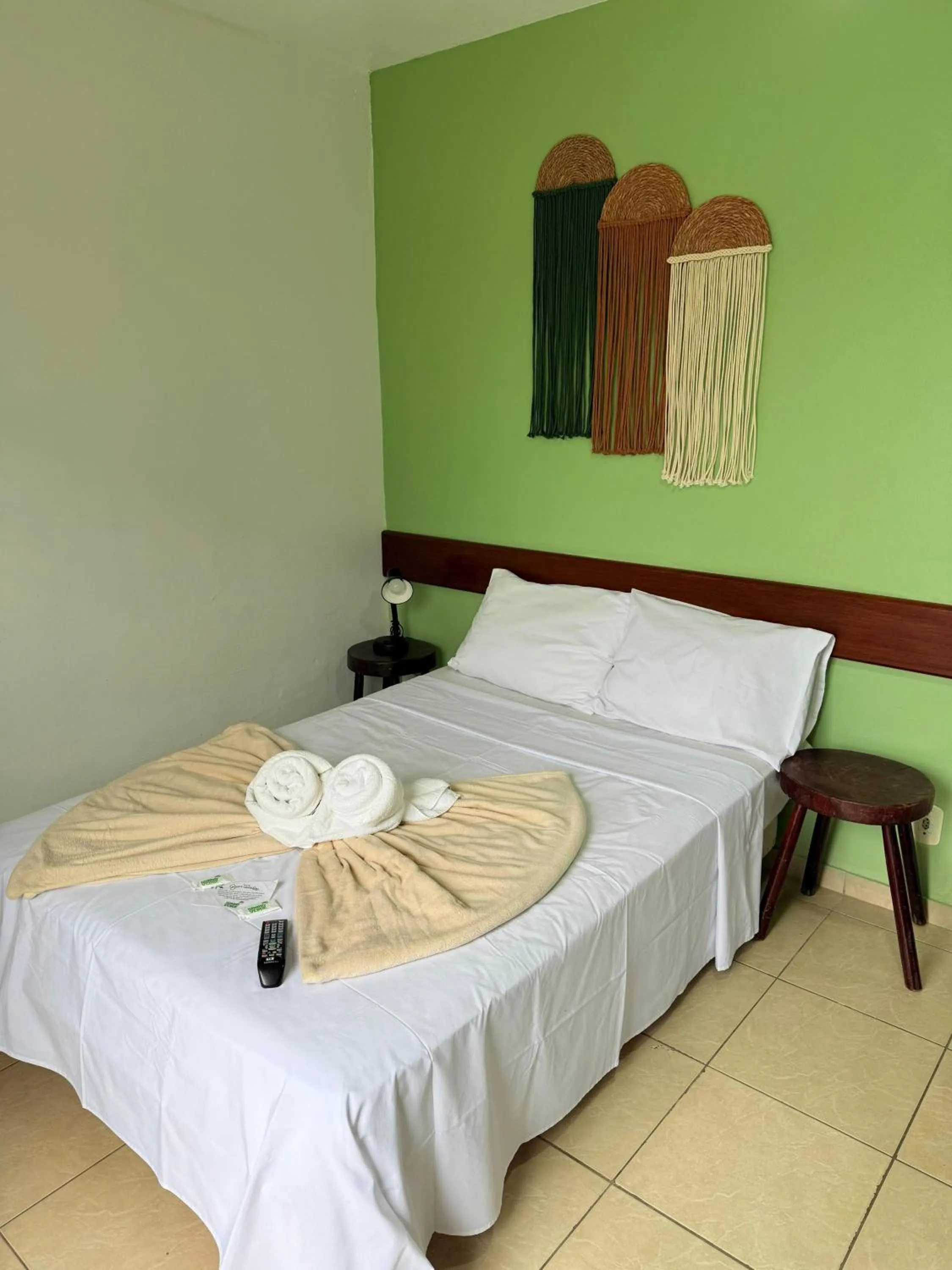 Bedroom, Bed in Pousada Sonho Verde