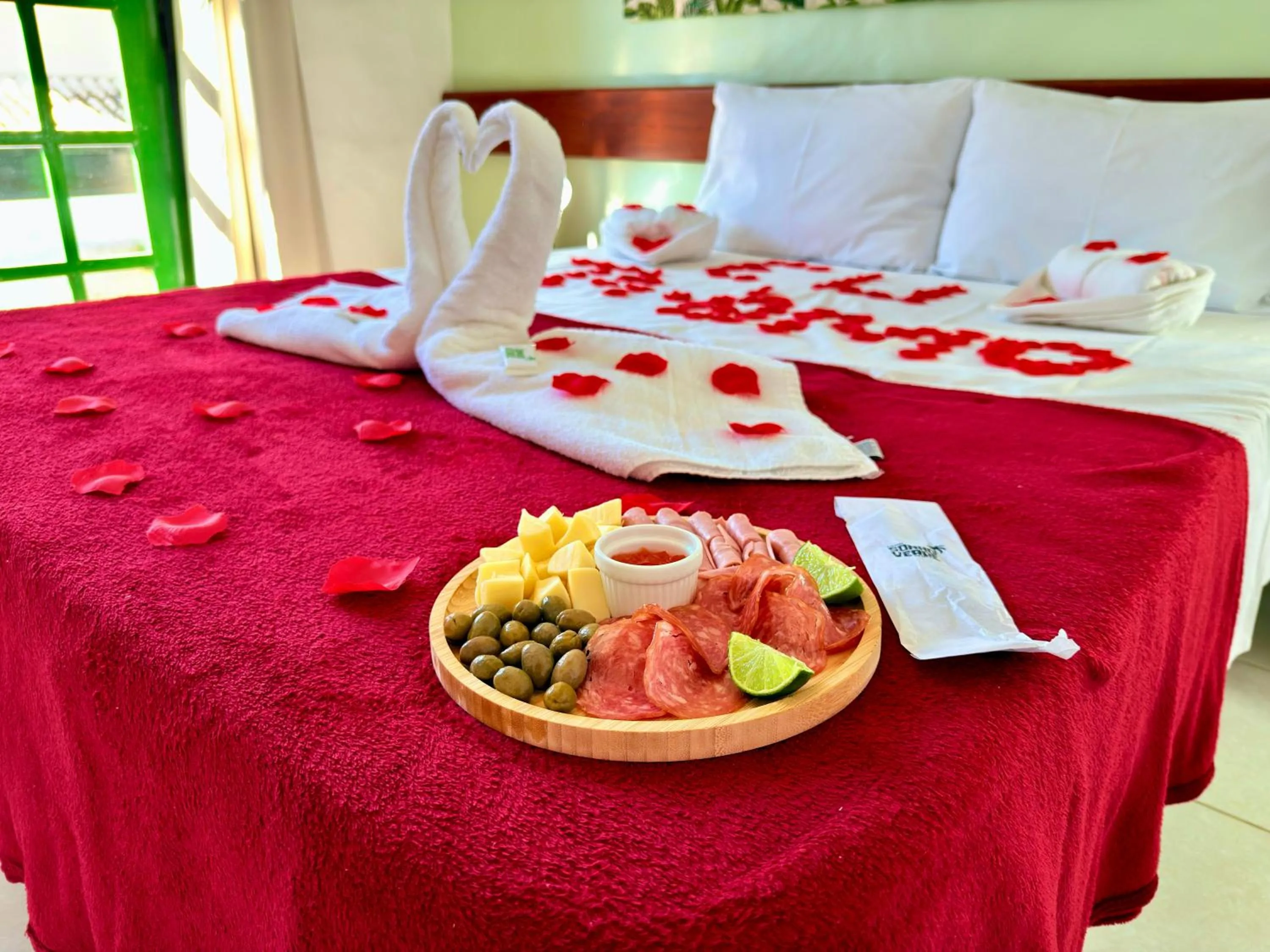 Bed in Pousada Sonho Verde