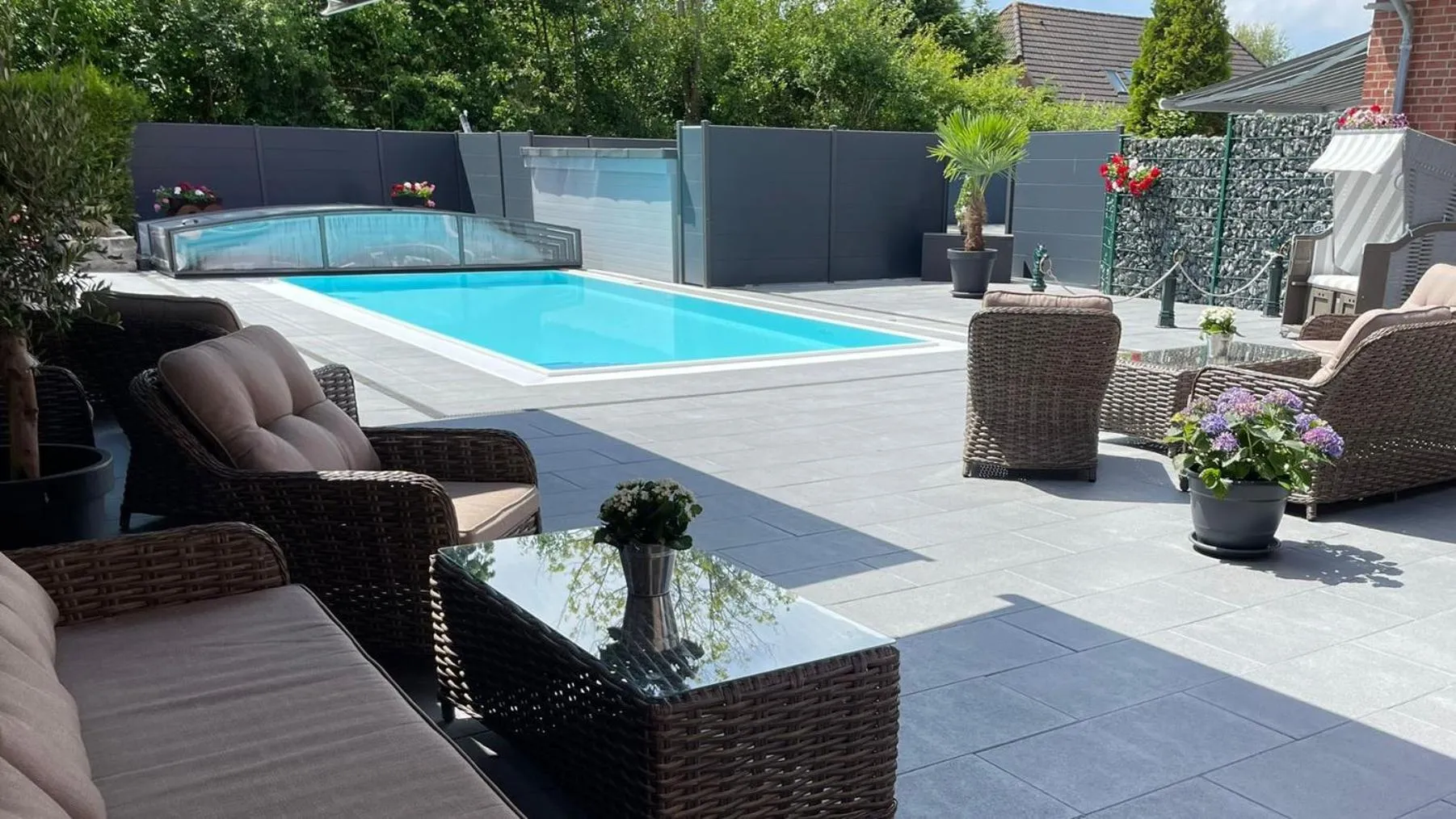 Garden in Der Romantik-Hof Greetsiel