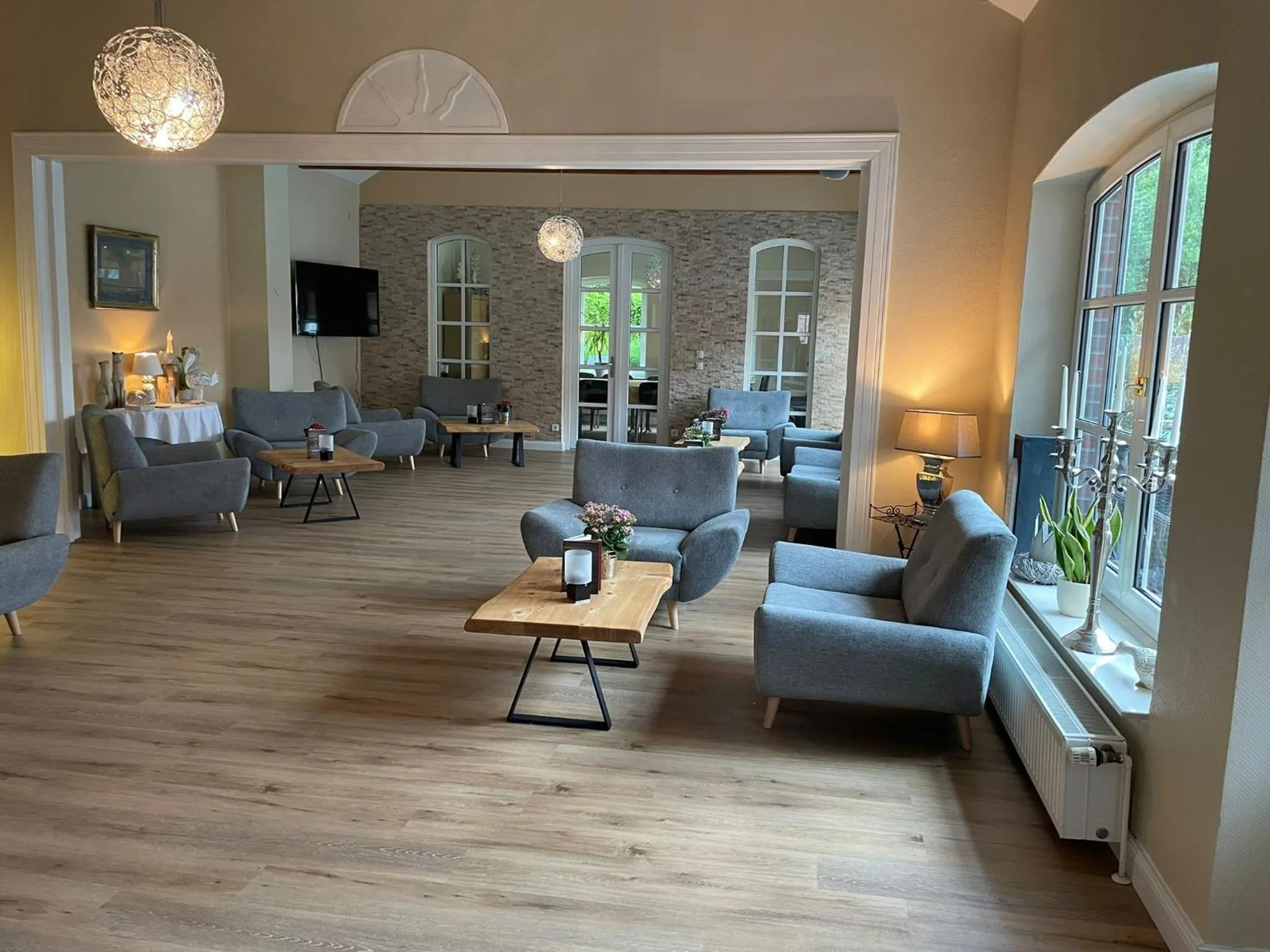 Lounge or bar in Der Romantik-Hof Greetsiel