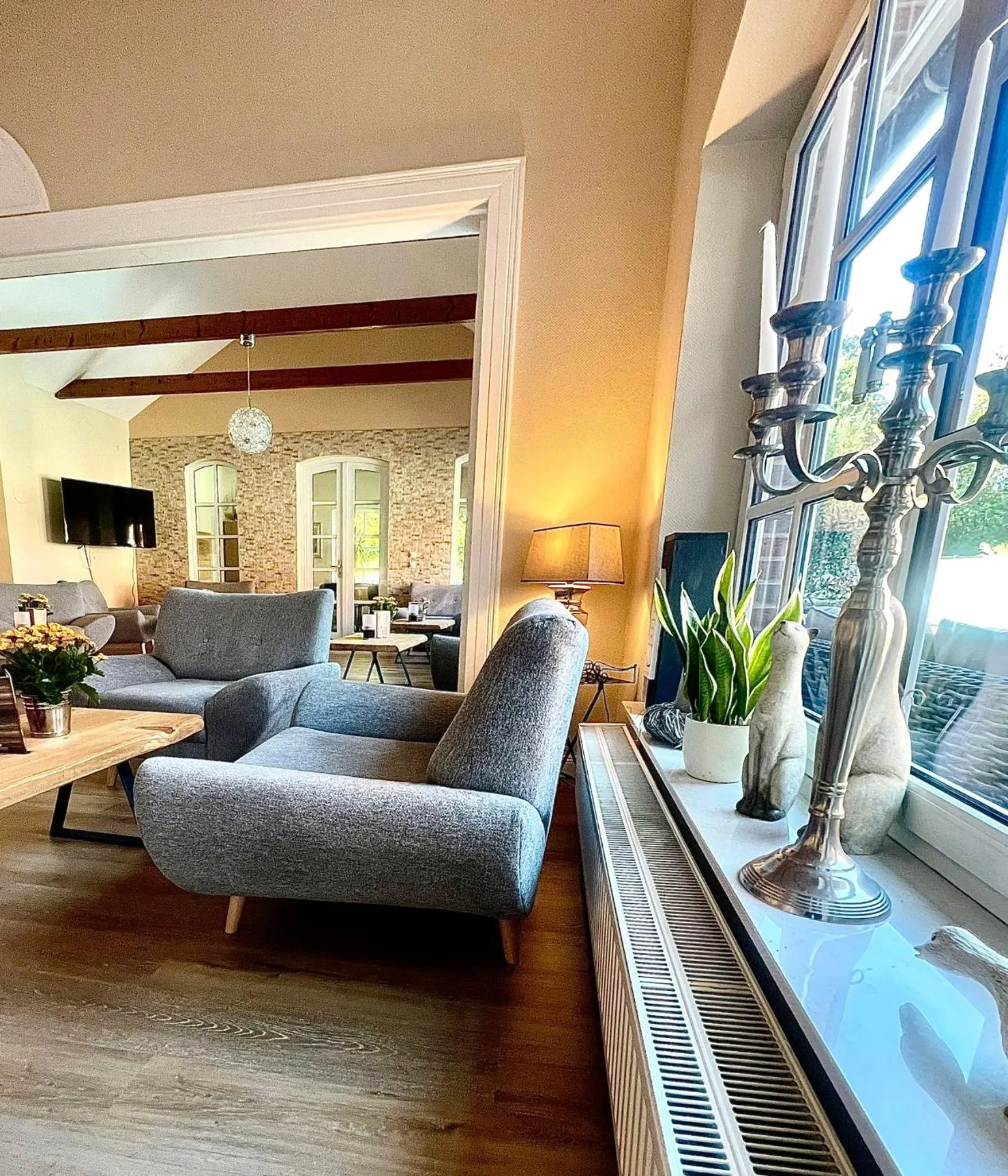 Lounge or bar in Der Romantik-Hof Greetsiel