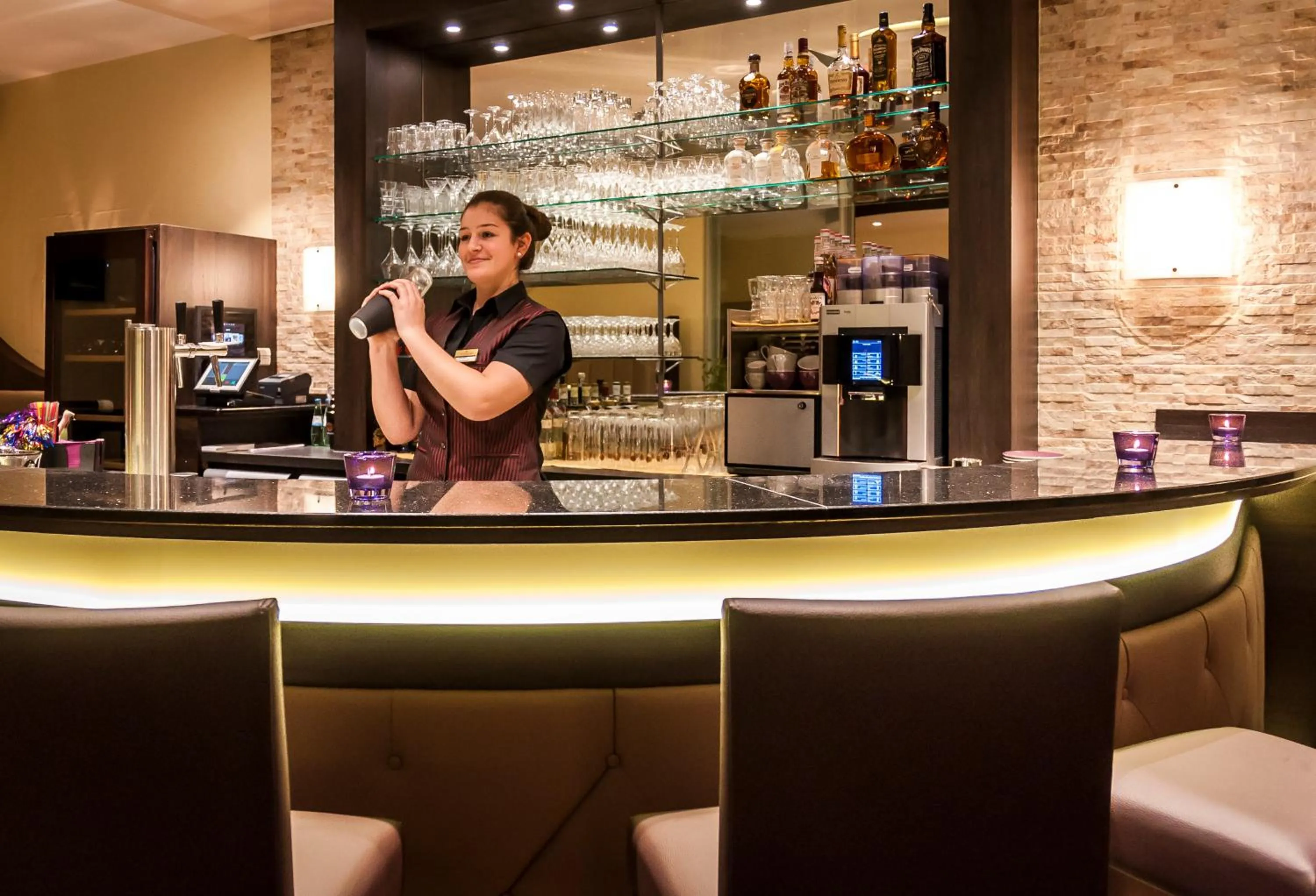 Lounge or bar in Der Romantik-Hof Greetsiel