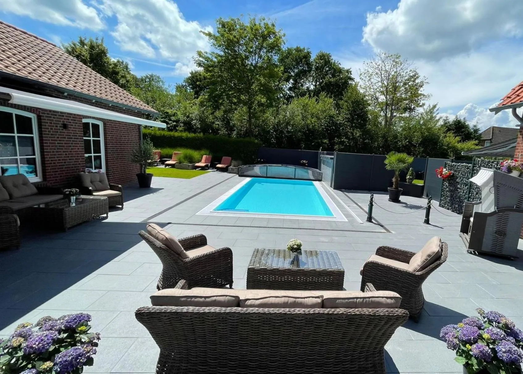 Garden in Der Romantik-Hof Greetsiel