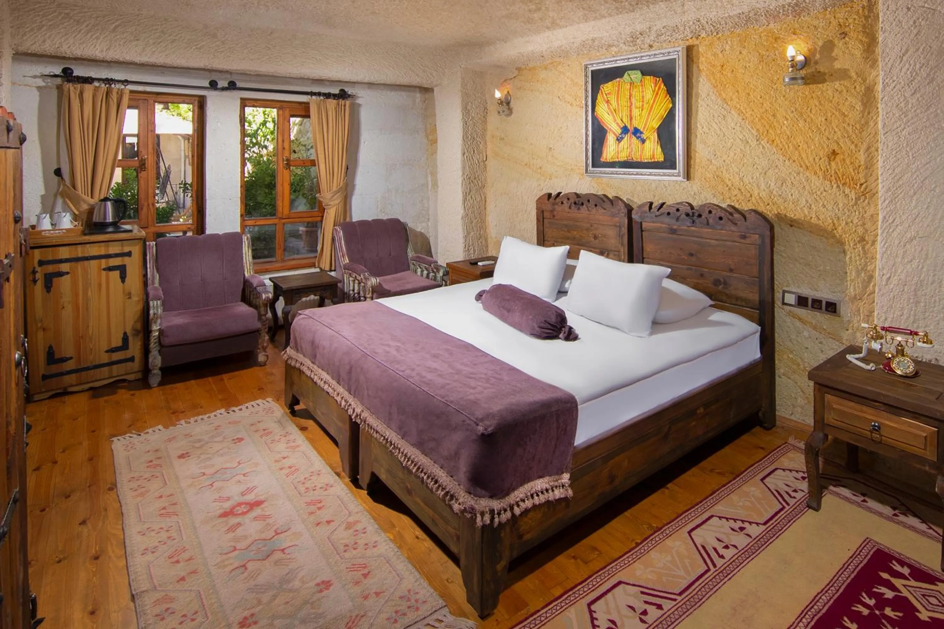 Photo of the whole room, Bed in Aja Cappadocia Cave Hotel