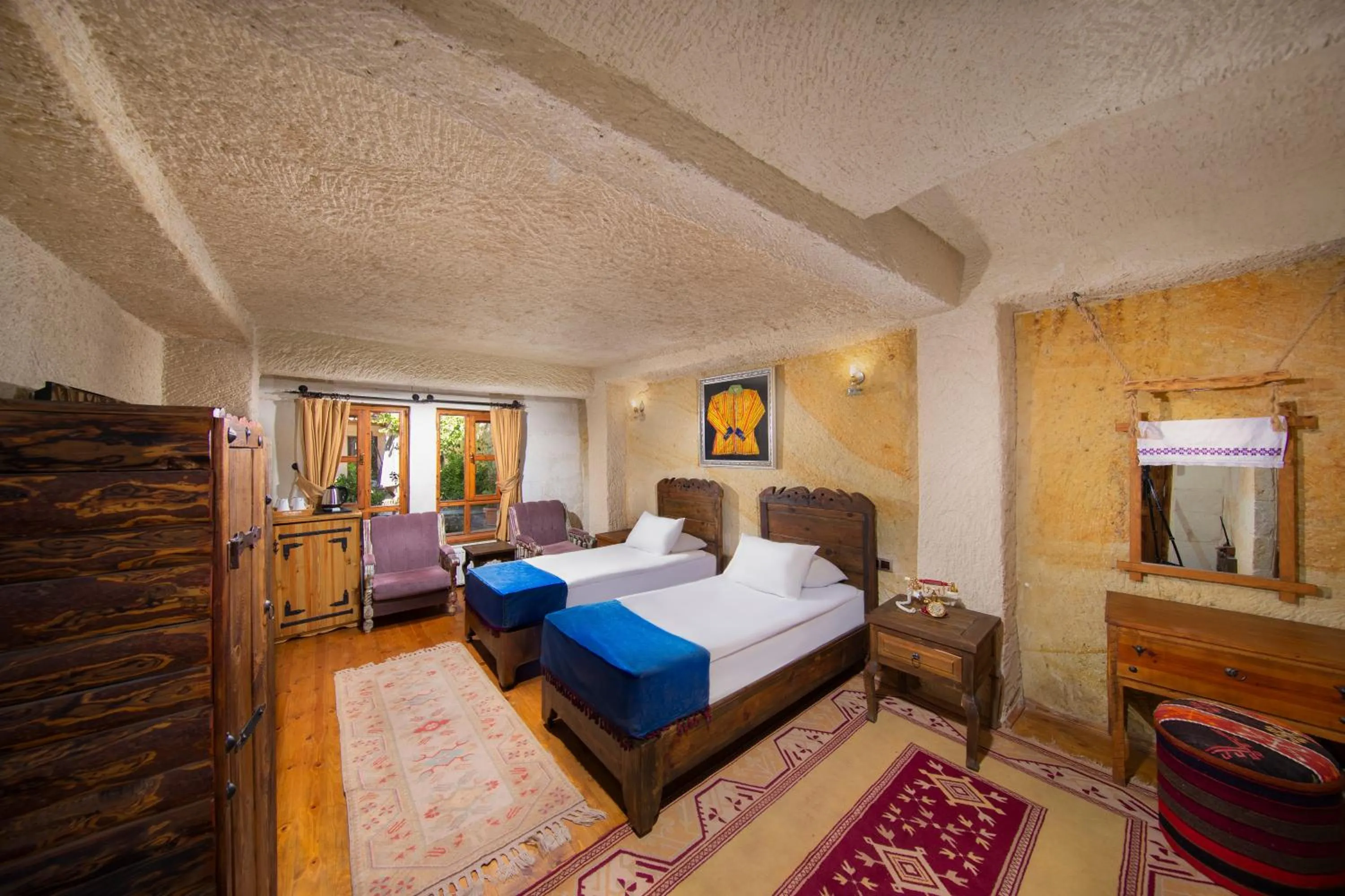 Photo of the whole room, Bed in Aja Cappadocia Cave Hotel