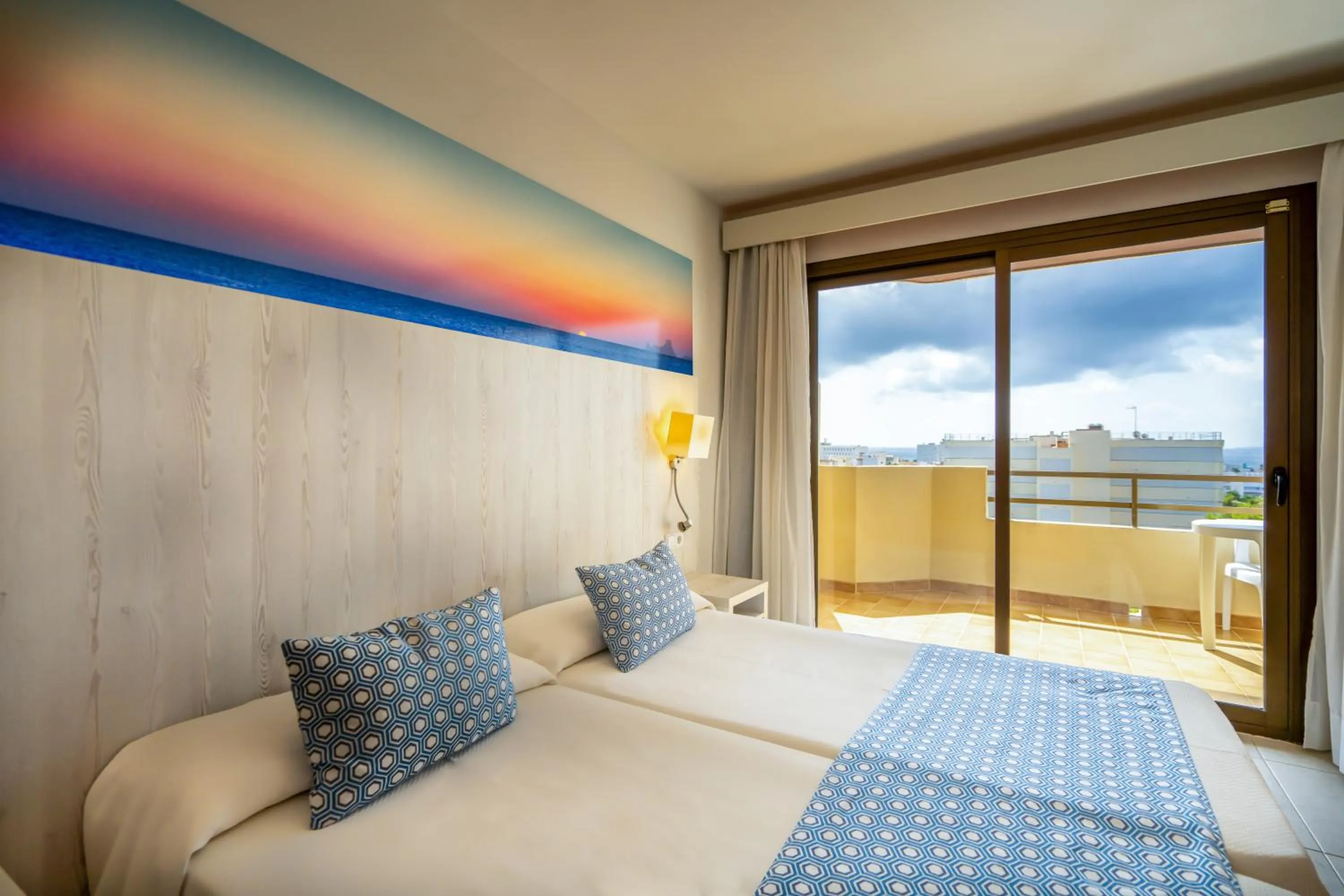 Bed in Club Can Bossa