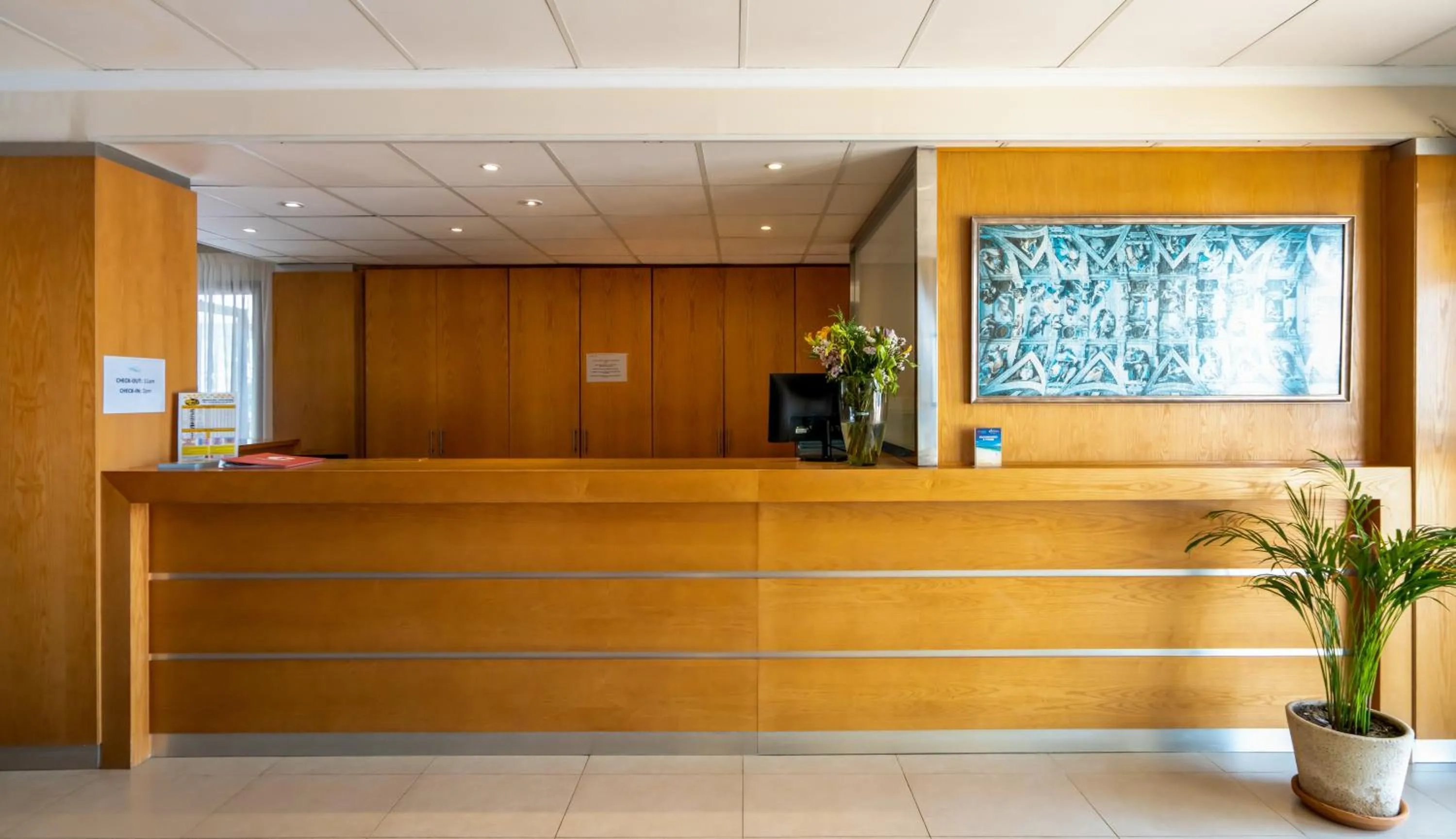 Lobby or reception in Club Can Bossa