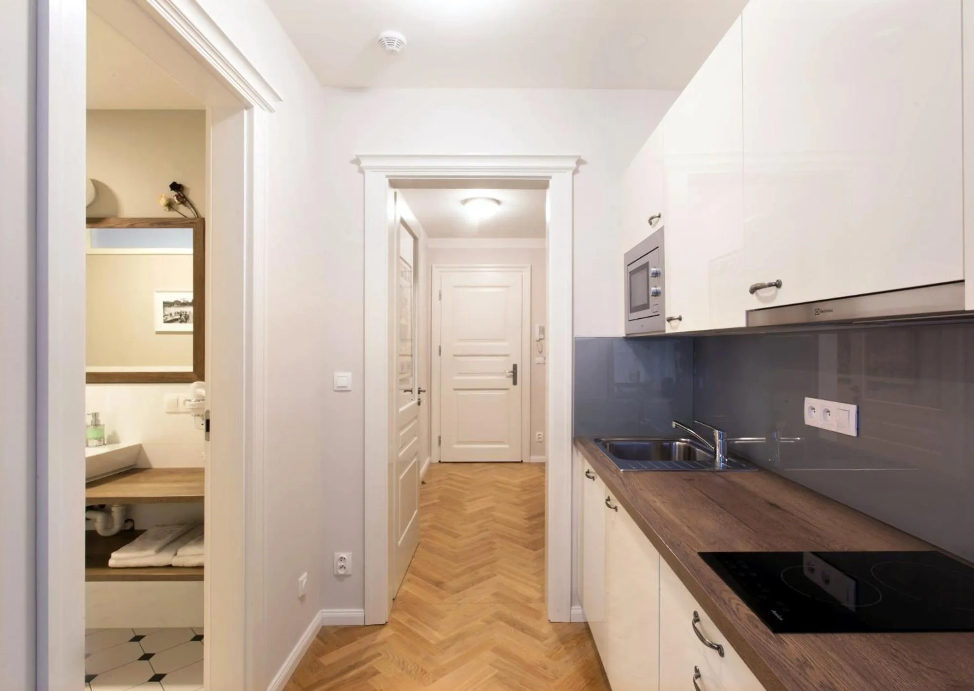 Kitchen or kitchenette in SeNo6 Apartments