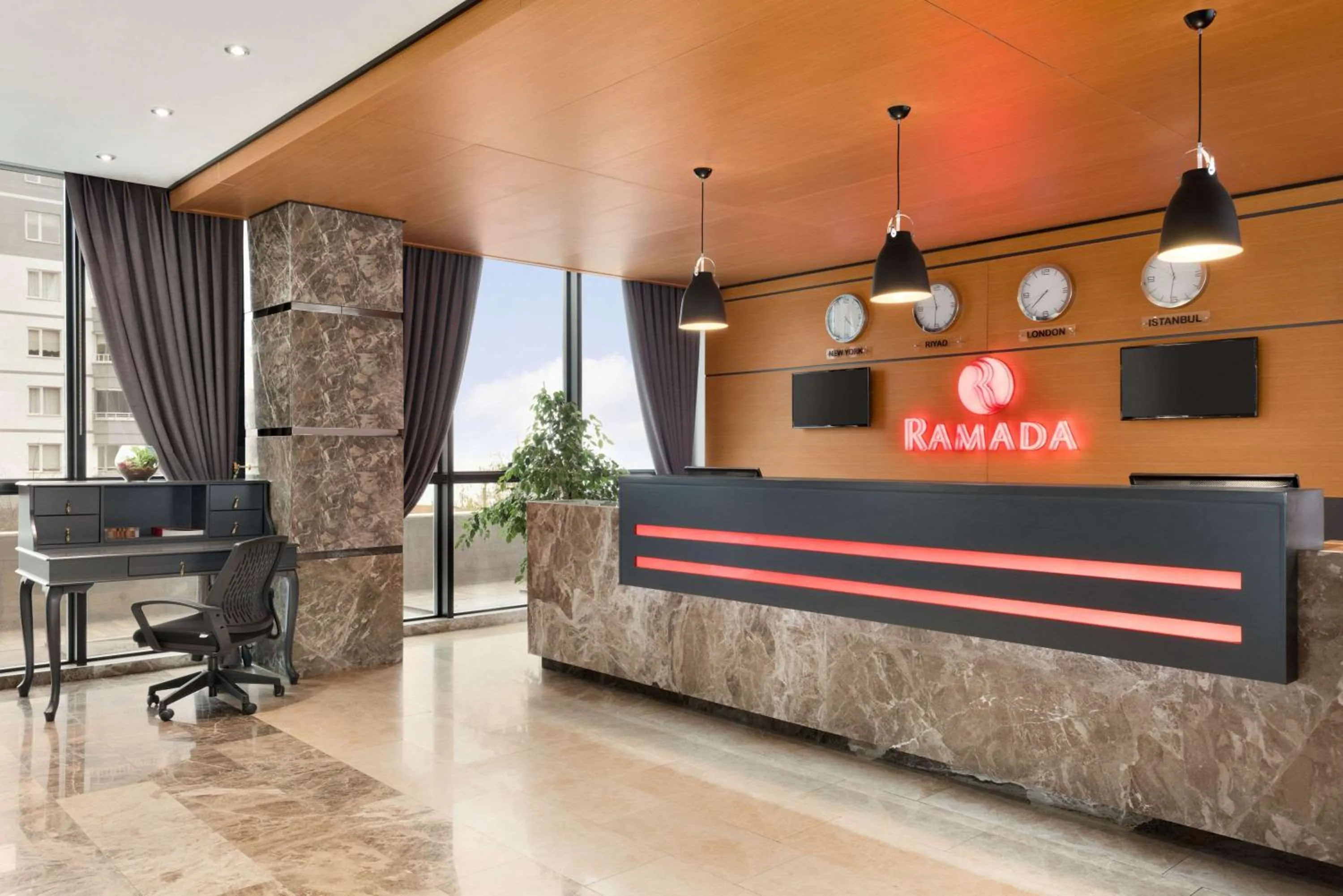 Lobby or reception in Ramada By Wyndham Giresun Piraziz