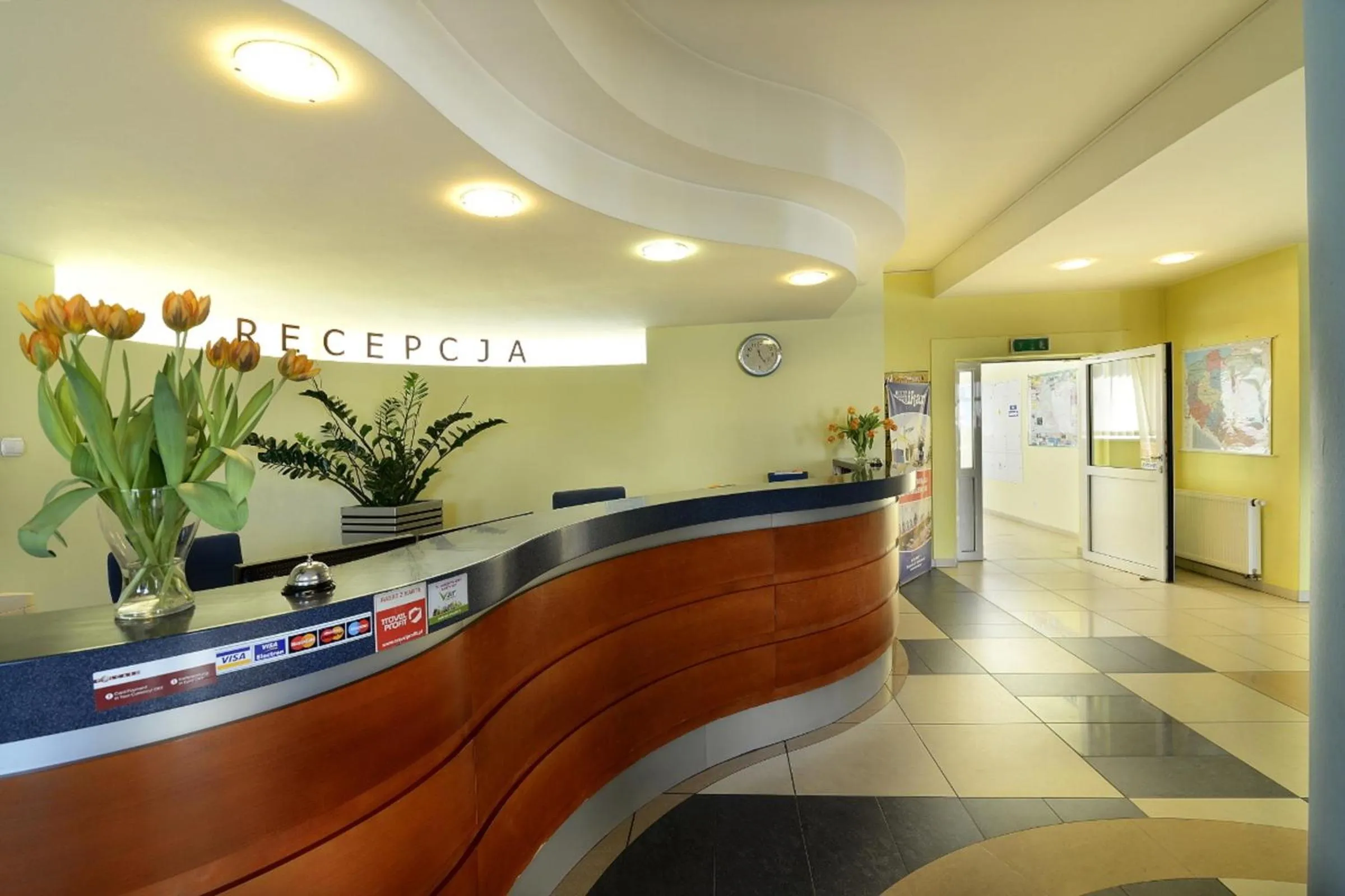 Lobby or reception in Hotel IKAR