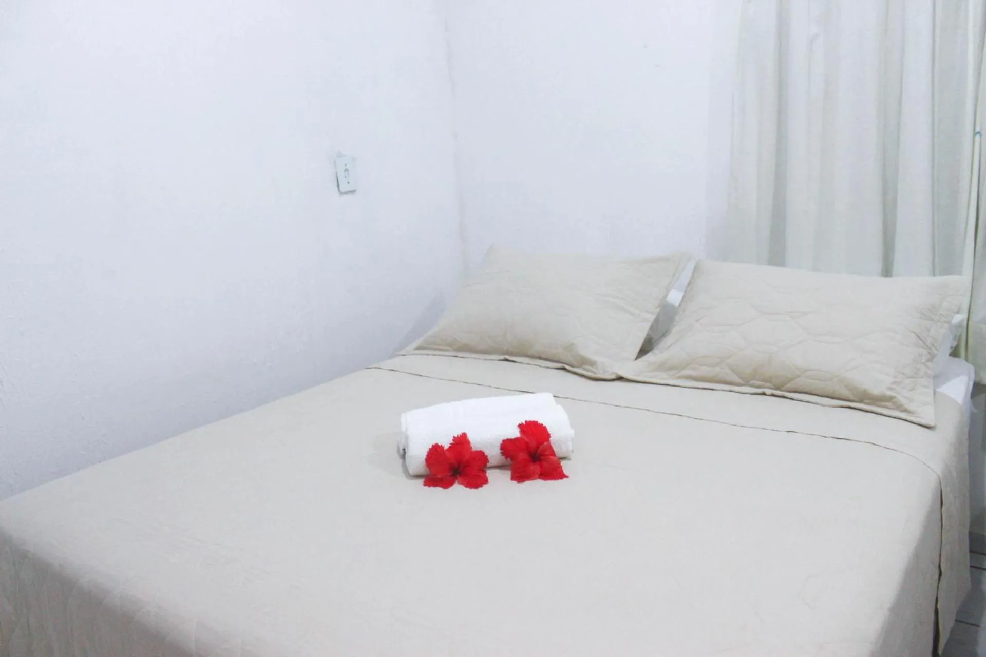 Bedroom, Bed in Pousada Leão Marinho