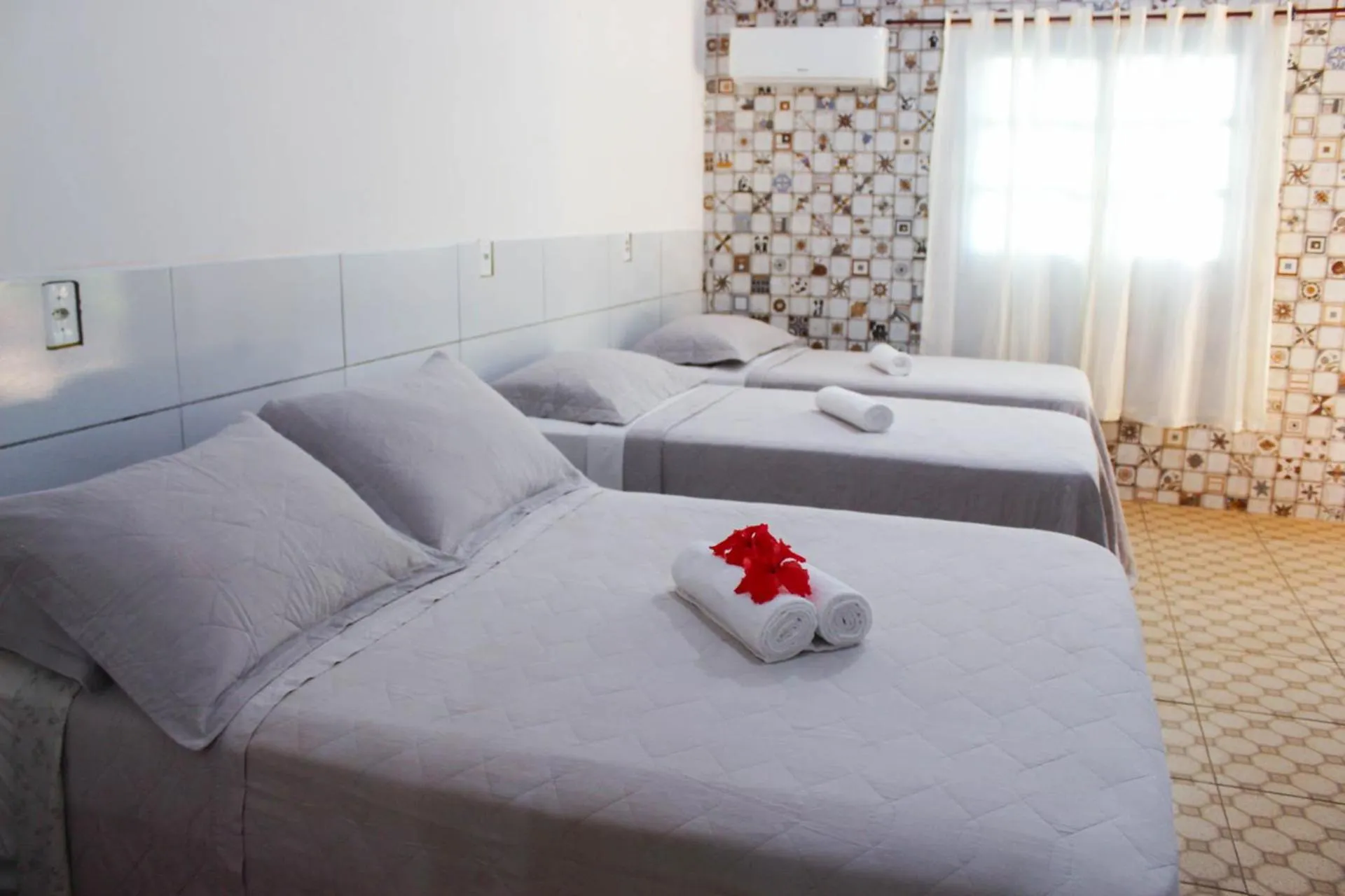 Bedroom, Bed in Pousada Leão Marinho