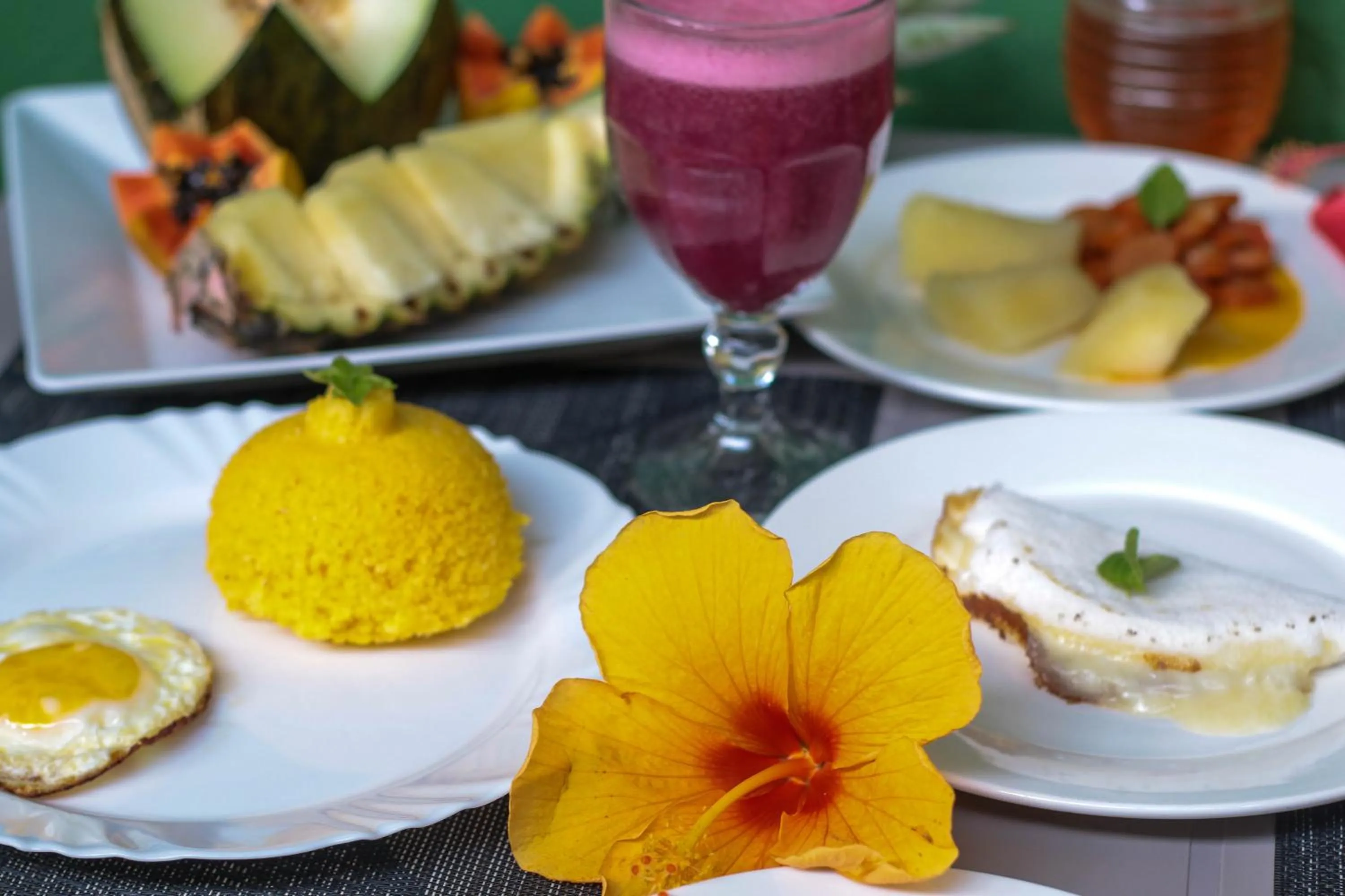 Breakfast in Pousada Leão Marinho