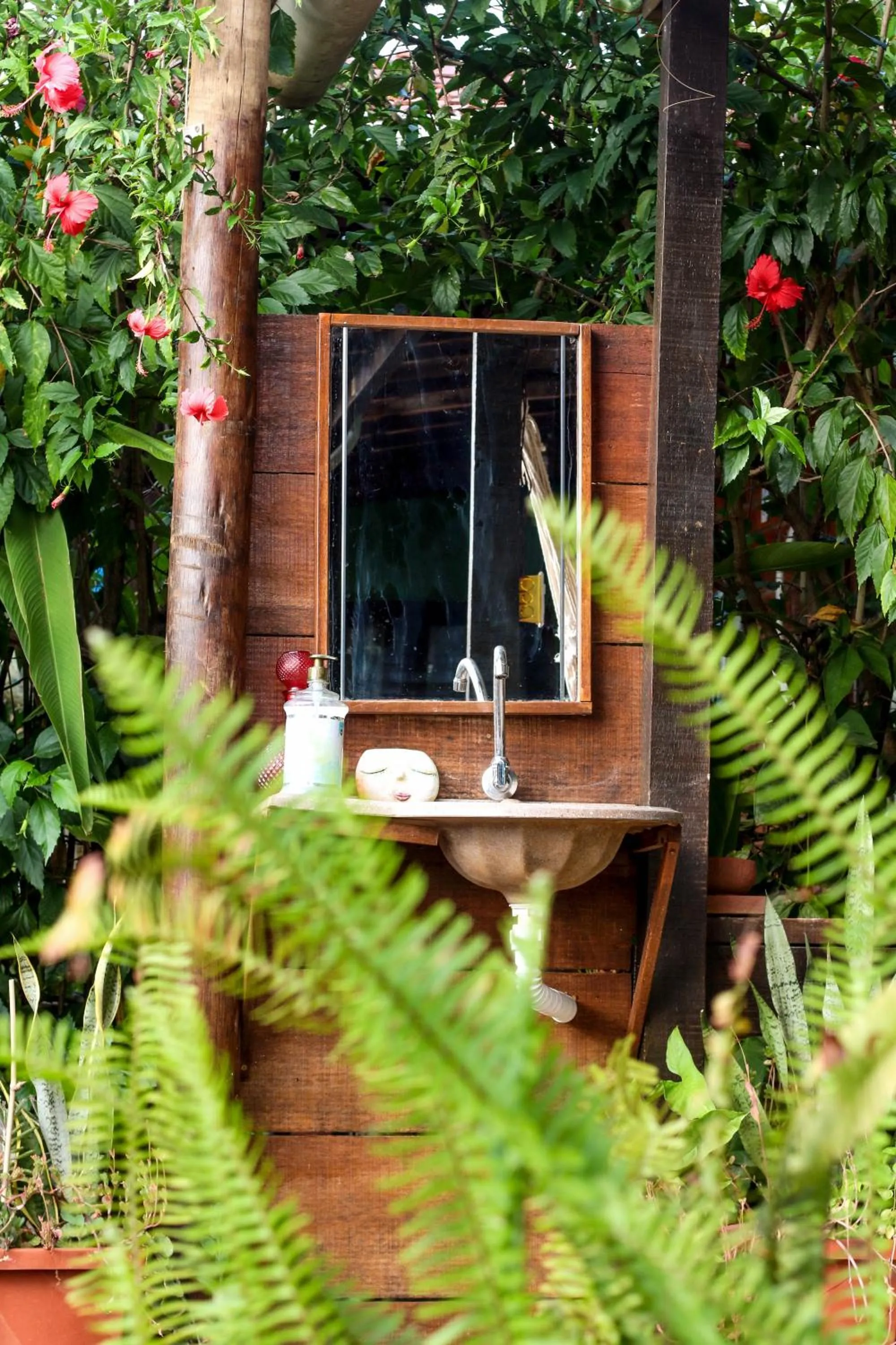 Garden in Pousada Leão Marinho