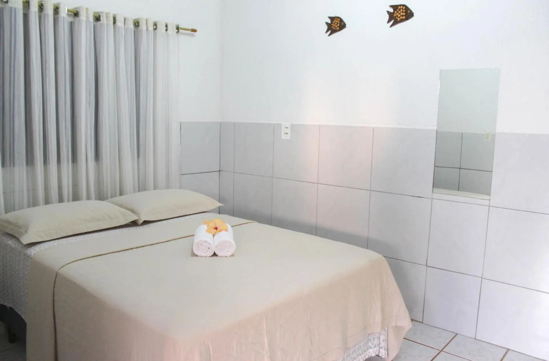 Bedroom, Bed in Pousada Leão Marinho