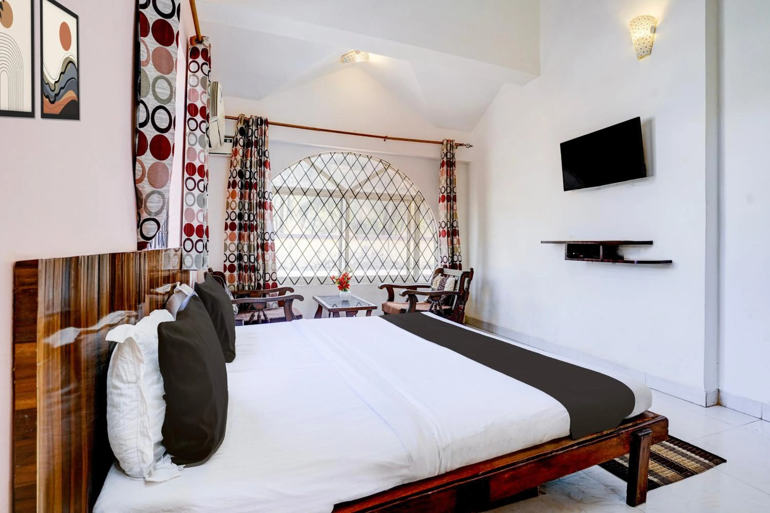 Bedroom, Bed in Hotel O Benaulim Beach Goa